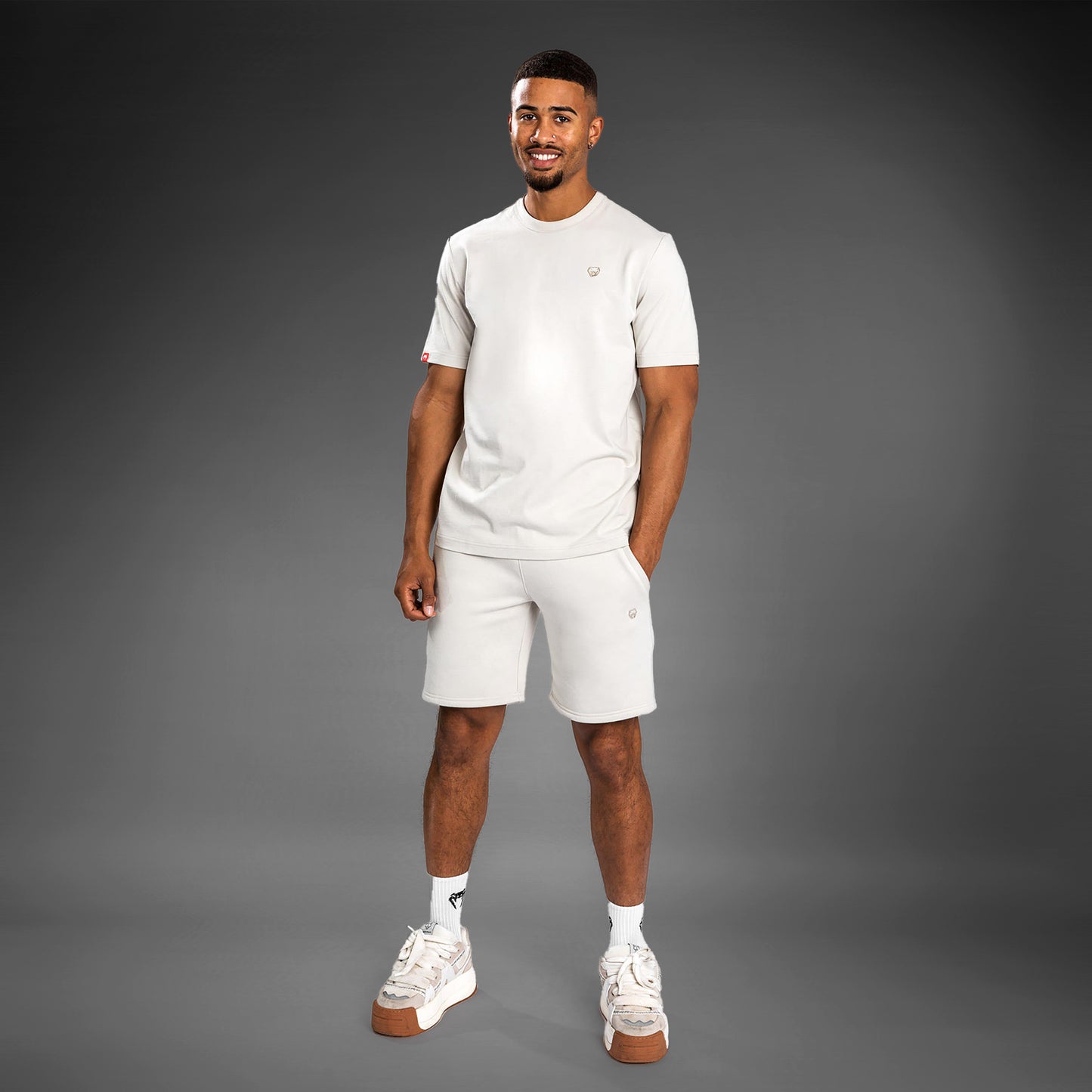 Venum Silent Power Baumwollshorts - Beige