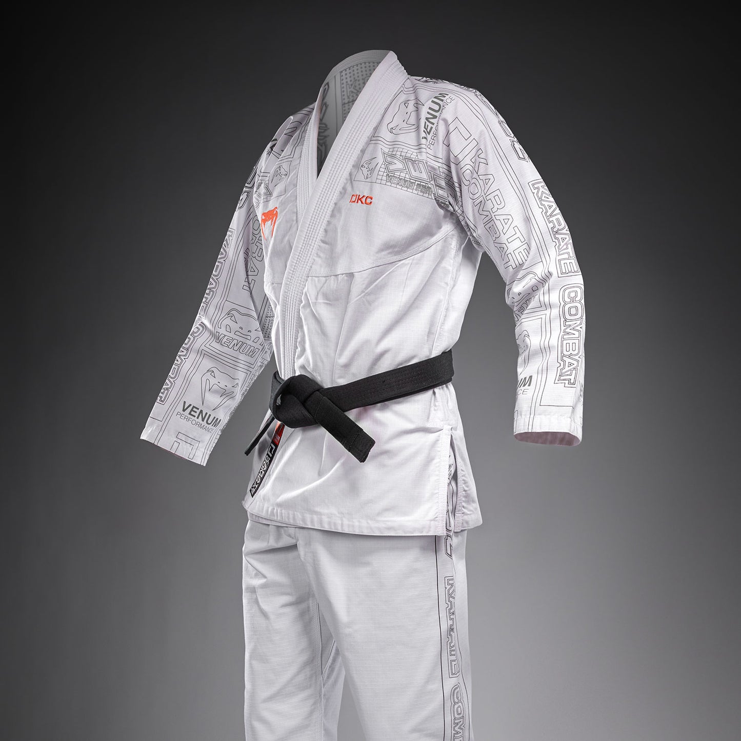 Karate Combat by Venum BJJ Gi – Weiß/Grau
