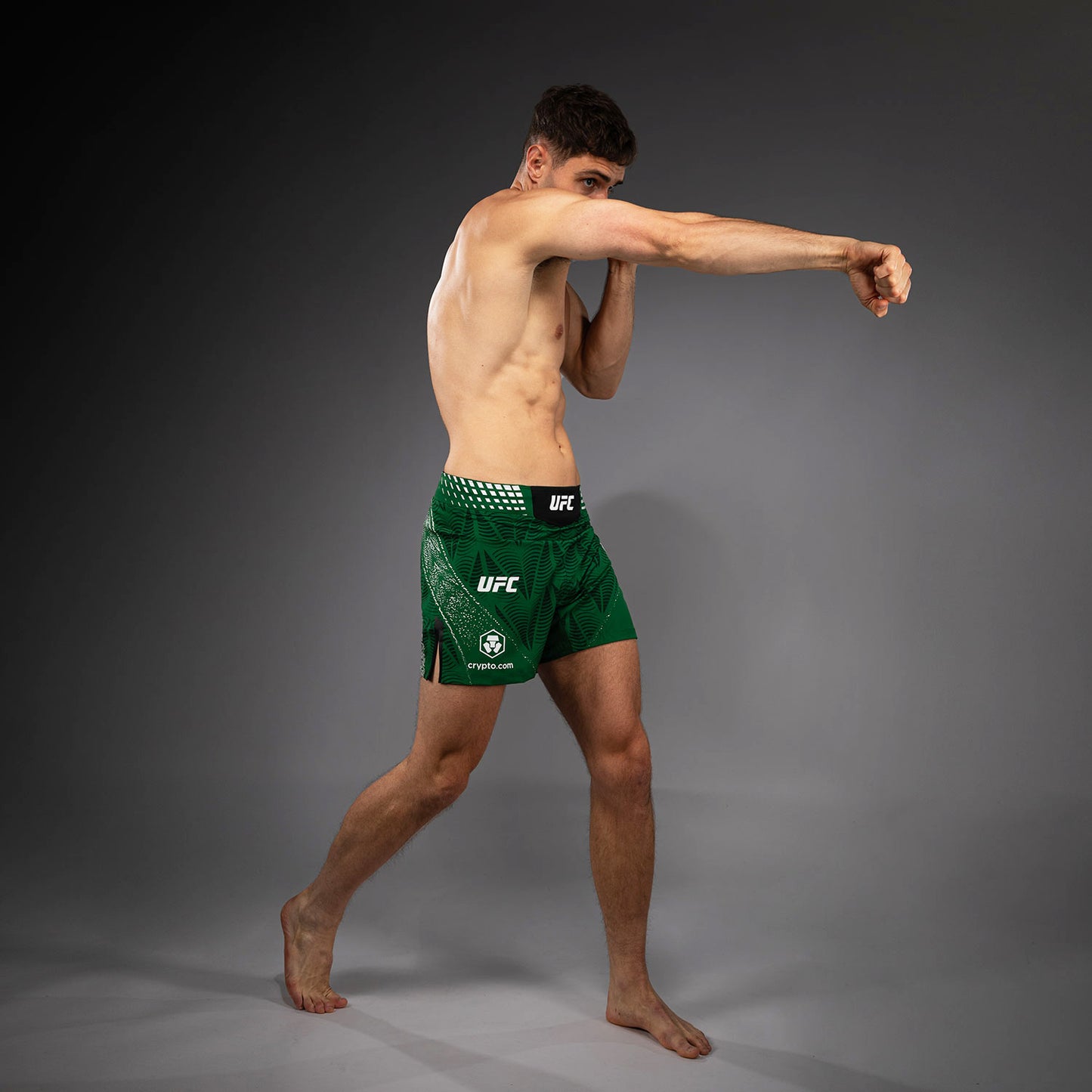 UFC Zenith by Venum Authentic Fight Night Kurze Passform Fight Short Herren - Grün
