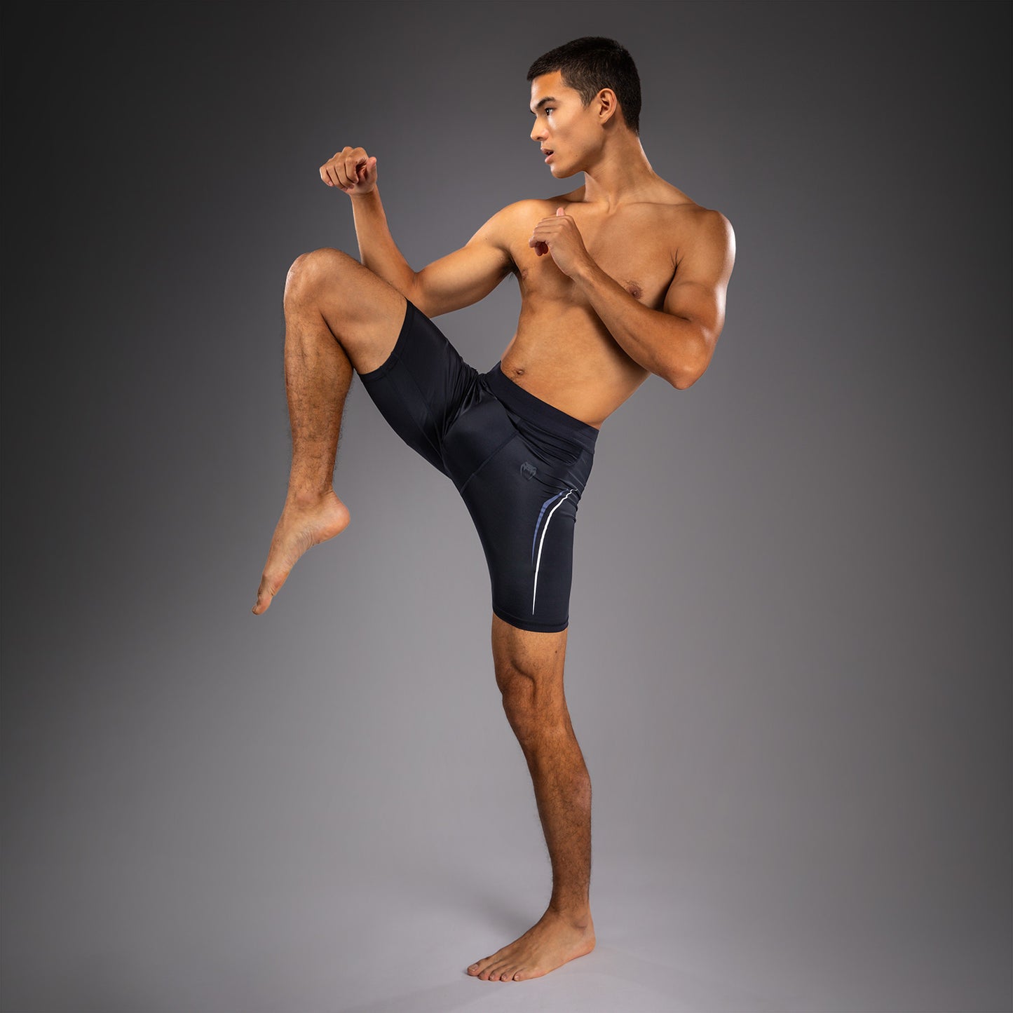 Venum G-Core Vale Tudo Kompressionsshort - Marineblau/Weiß
