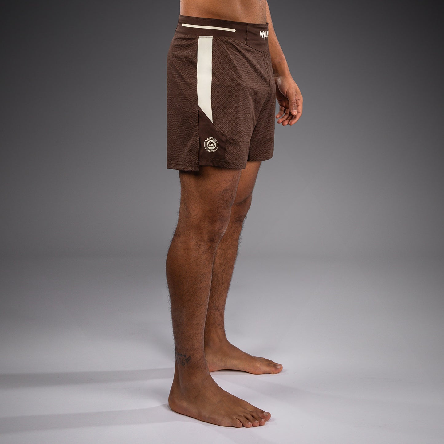 Venum x Roger Gracie Academy Fightshorts - Dunkelbraun