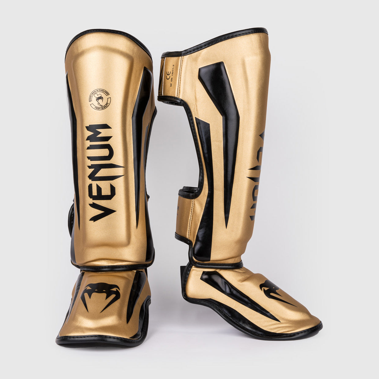 Venum Elite Standup Schienbeinschoner - Gold/Schwarz