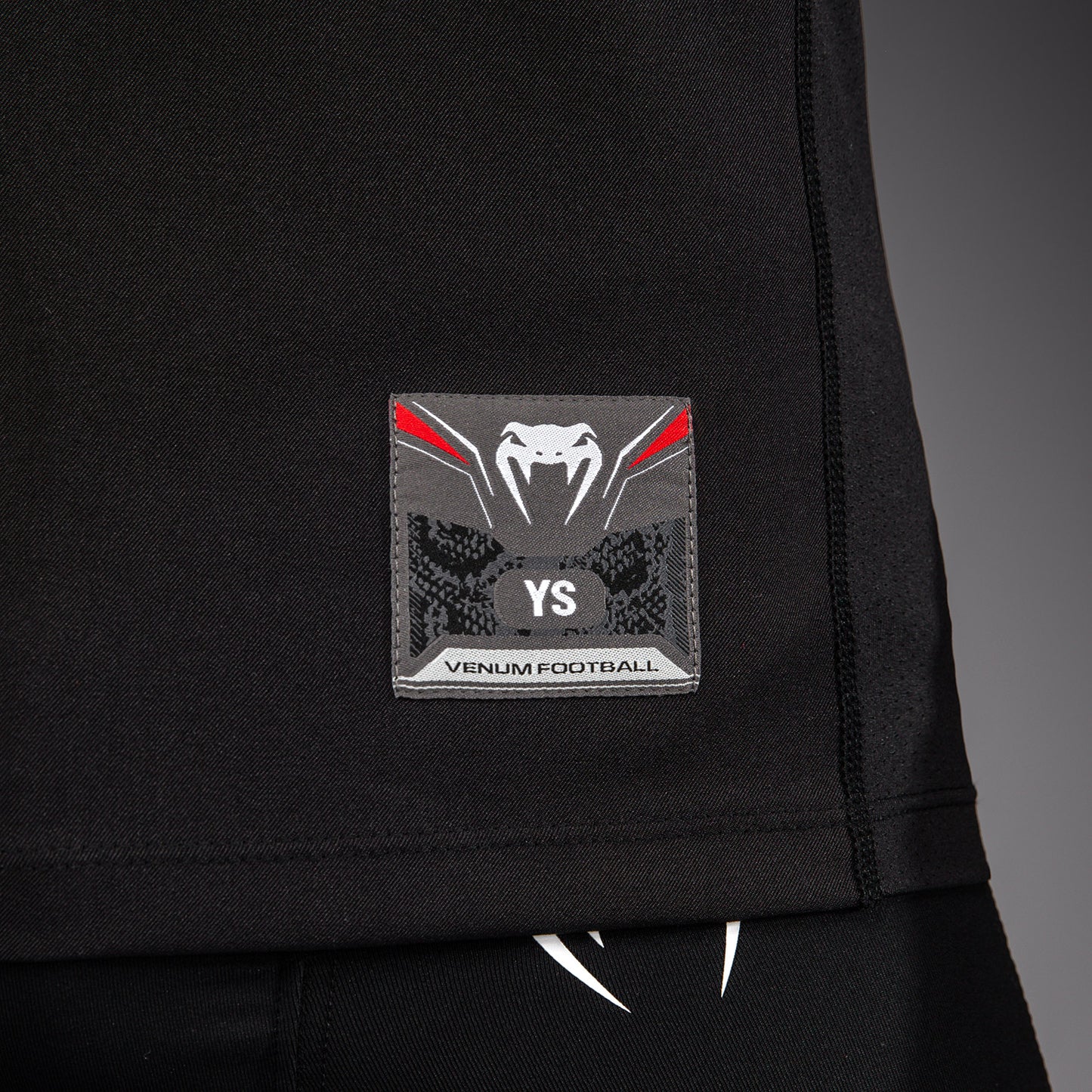 Venum Elite Fußball Ärmelloses Kompressionsshirt für Kinder - Schwarz