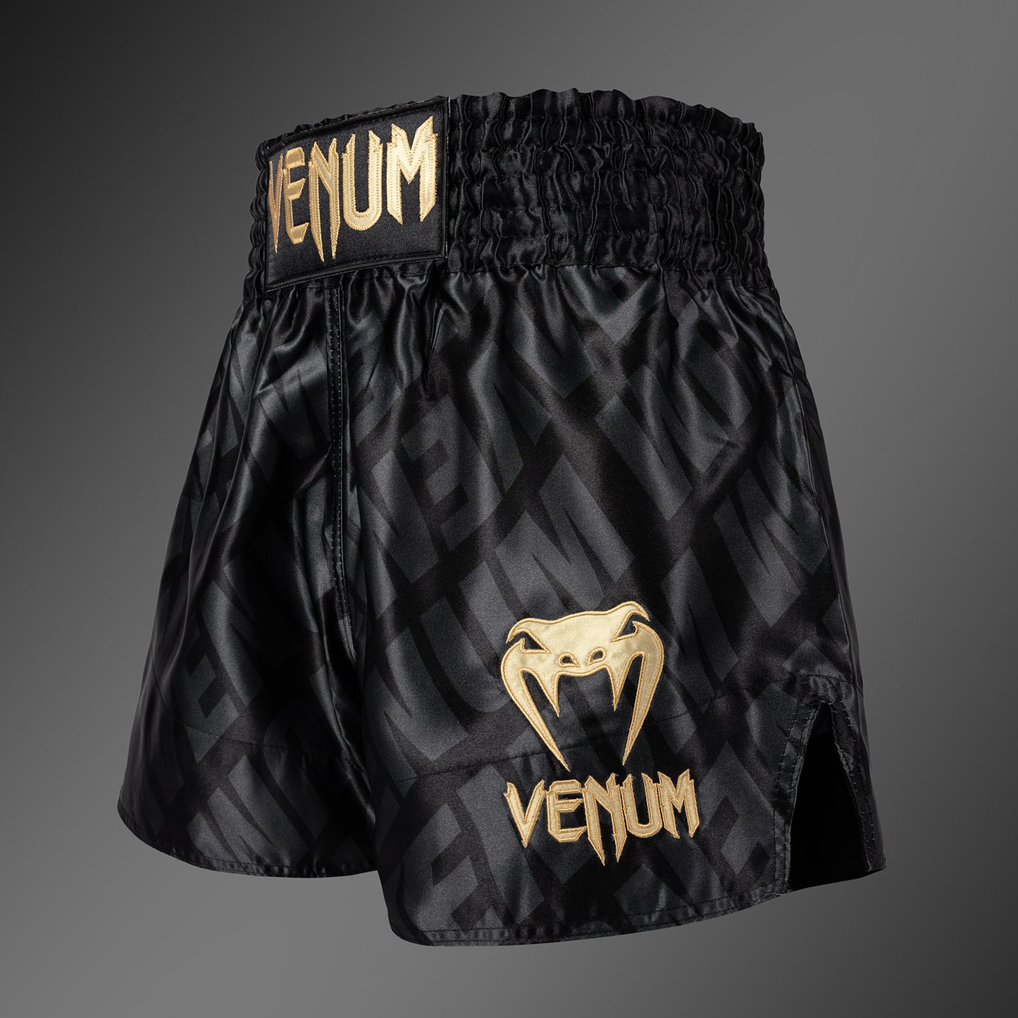 Venum Contender XT Muay Thai Shorts – Schwarz/Gold