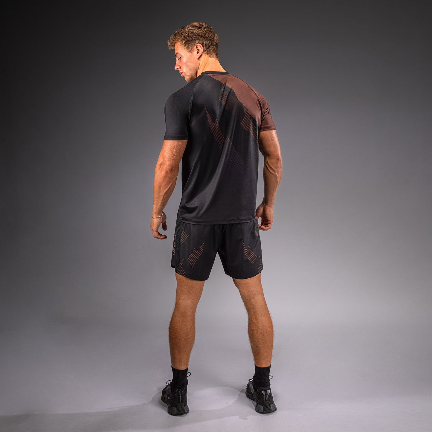 Venum No-Gi 6.0 Dry-Tech T-Shirt Schwarz/Braun