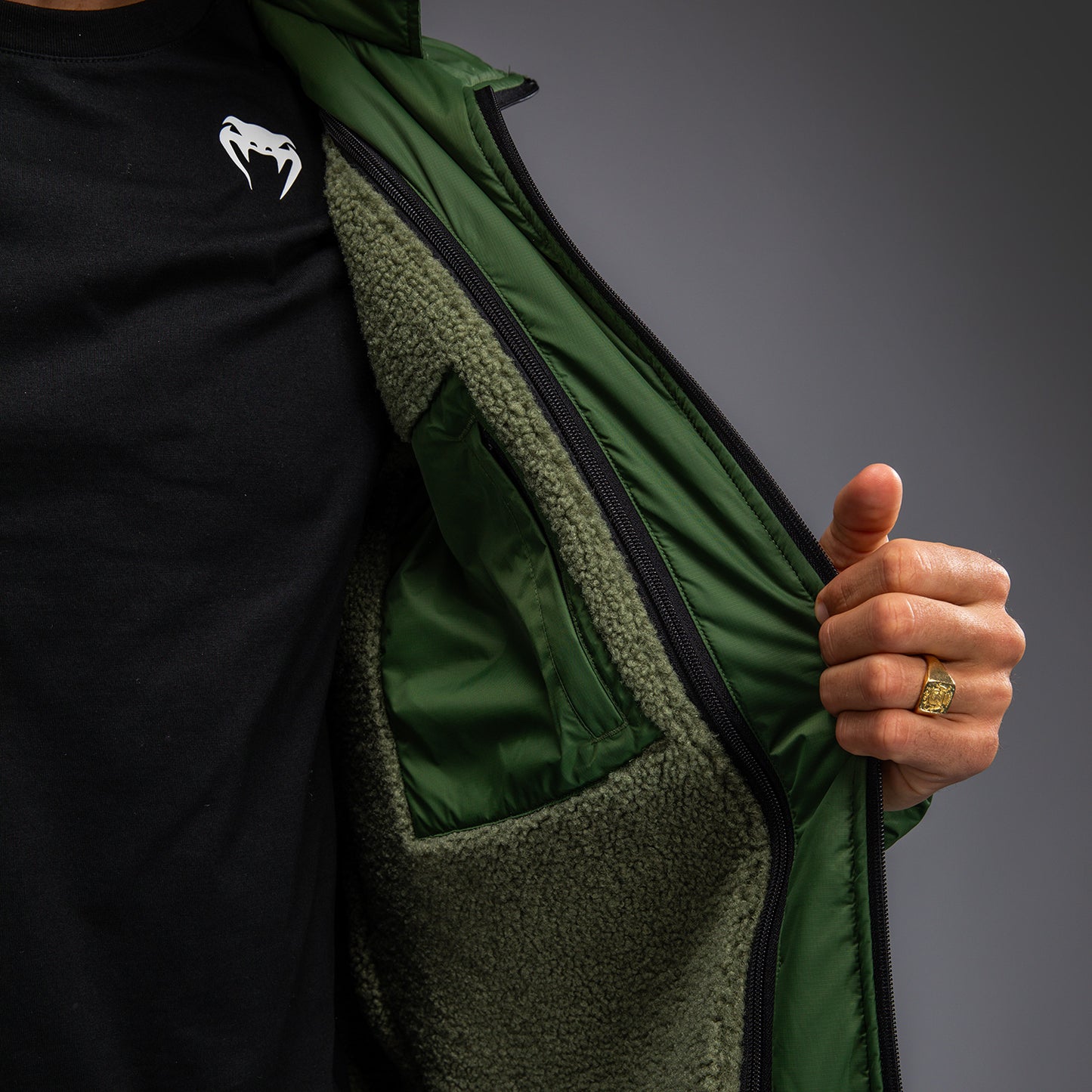Venum Urban Guard Parka Jacke - Waldgrün