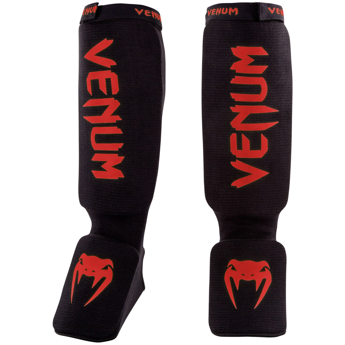 Venum Kontact Schienbeinschoner - Schwarz/Rot