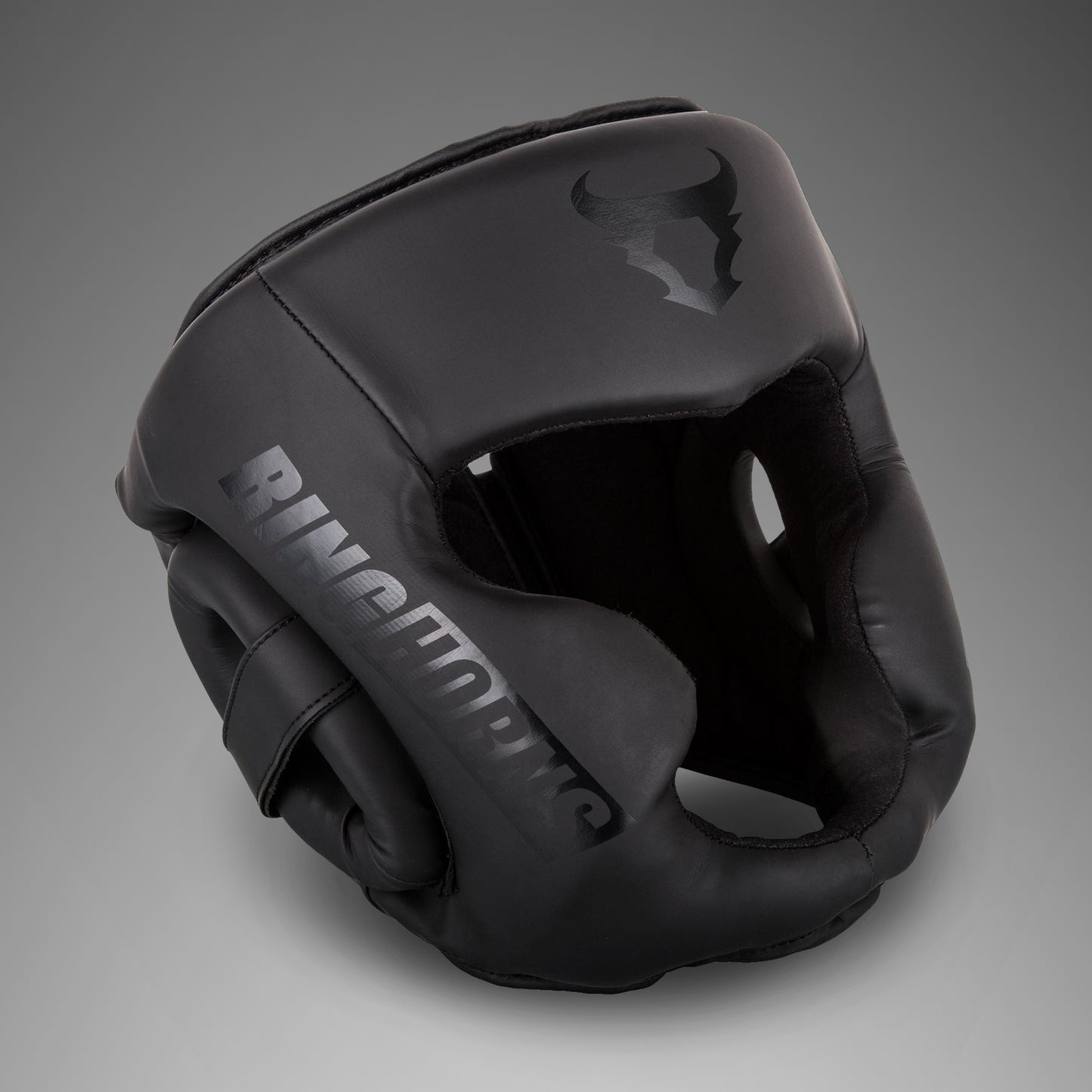 Ringhorns Charger by Venum Kopfschutz – Schwarz/Schwarz