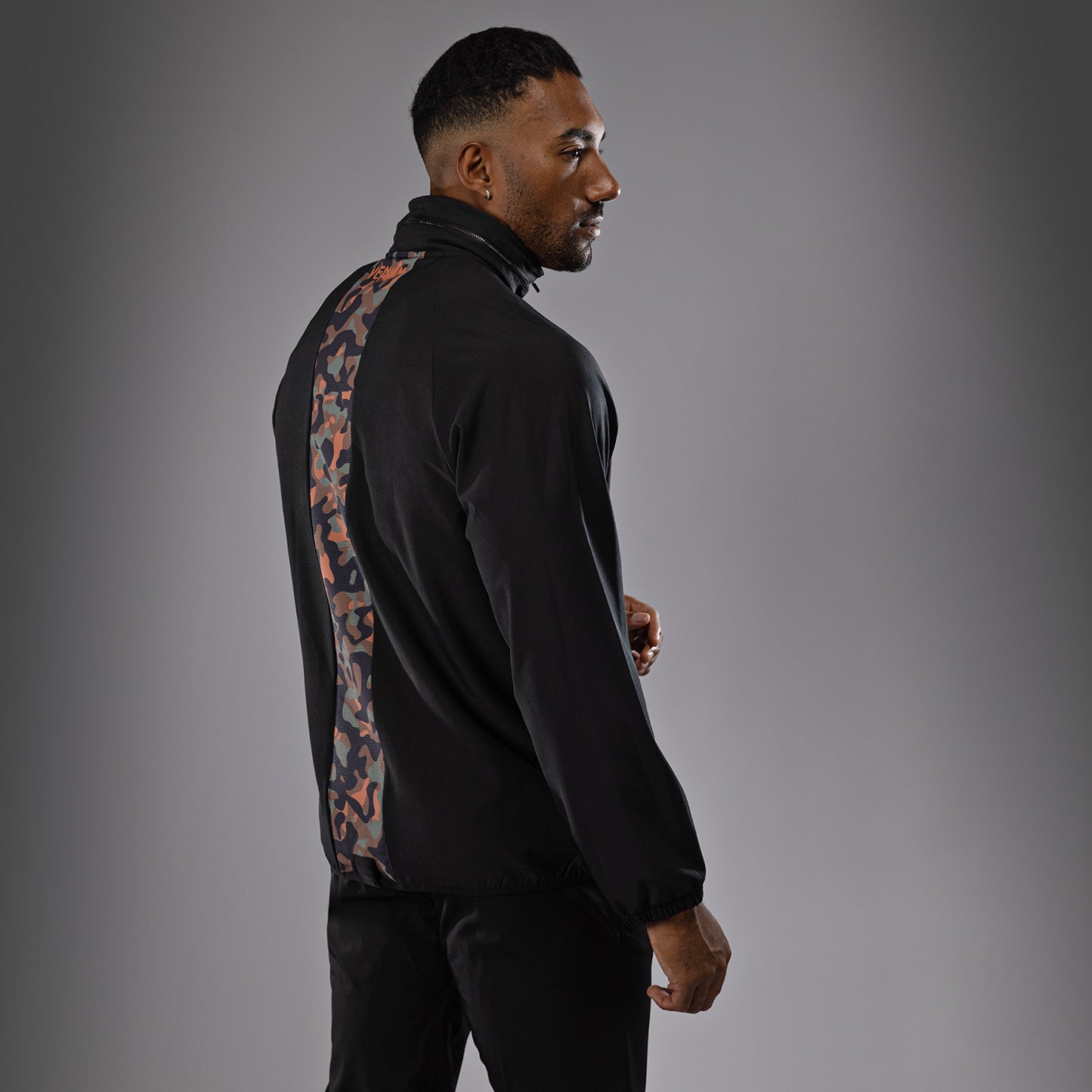Venum Jungle Ops  Herren-Trainingsjacke - Schwarz/Canyon Camo