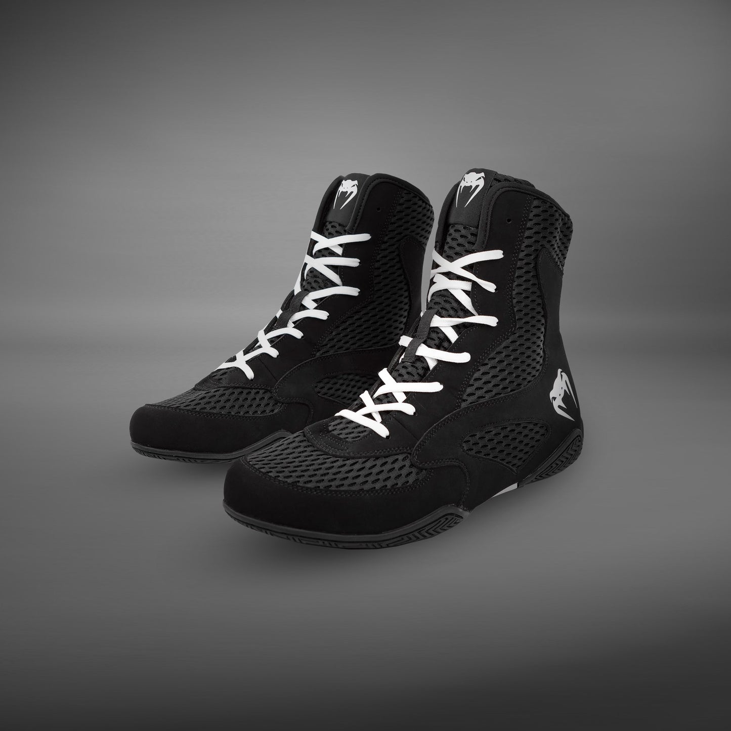 Venum Contender Boxschuhe - Schwarz/Weiß