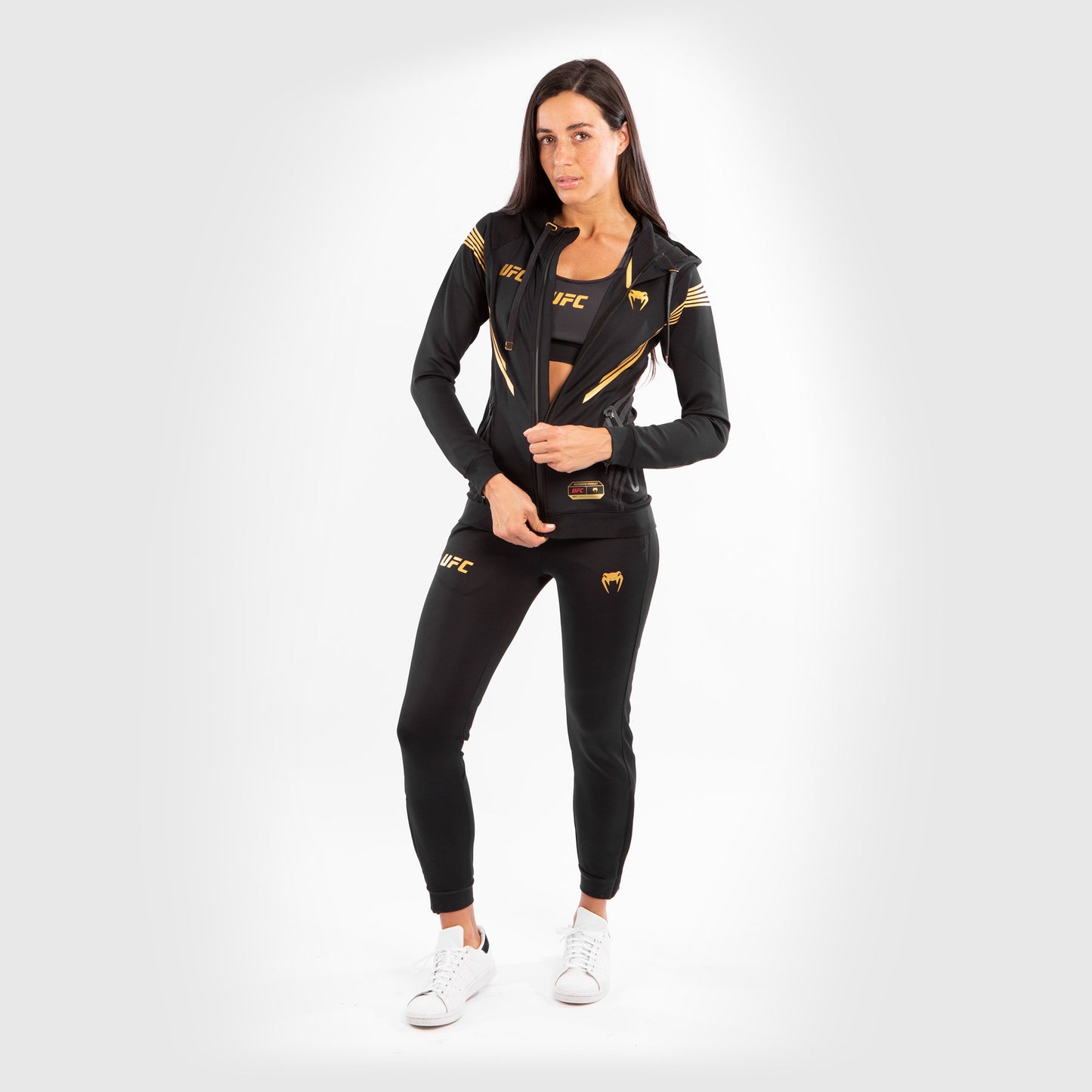 UFC Venum Personalisiert Authentic Fight Night Damen Walkout Hoodie - Champion