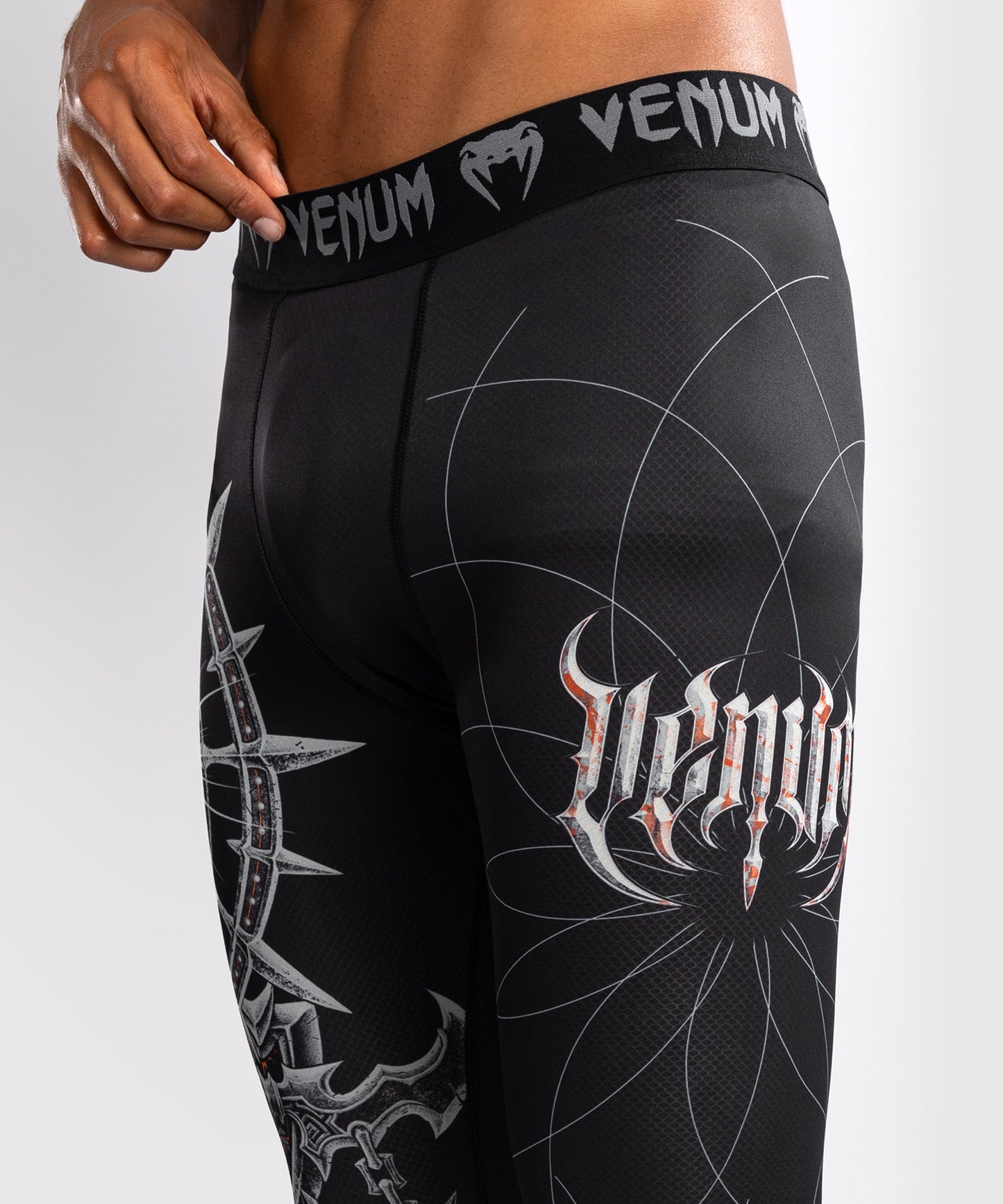 Venum Gladiator 5.0 Herren Spats - Schwarz/Silber