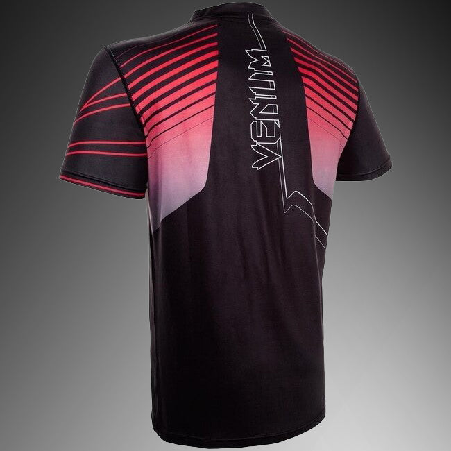 Venum Sharp 3.0 Dry-Tech-T-Shirt – Schwarz/Rot
