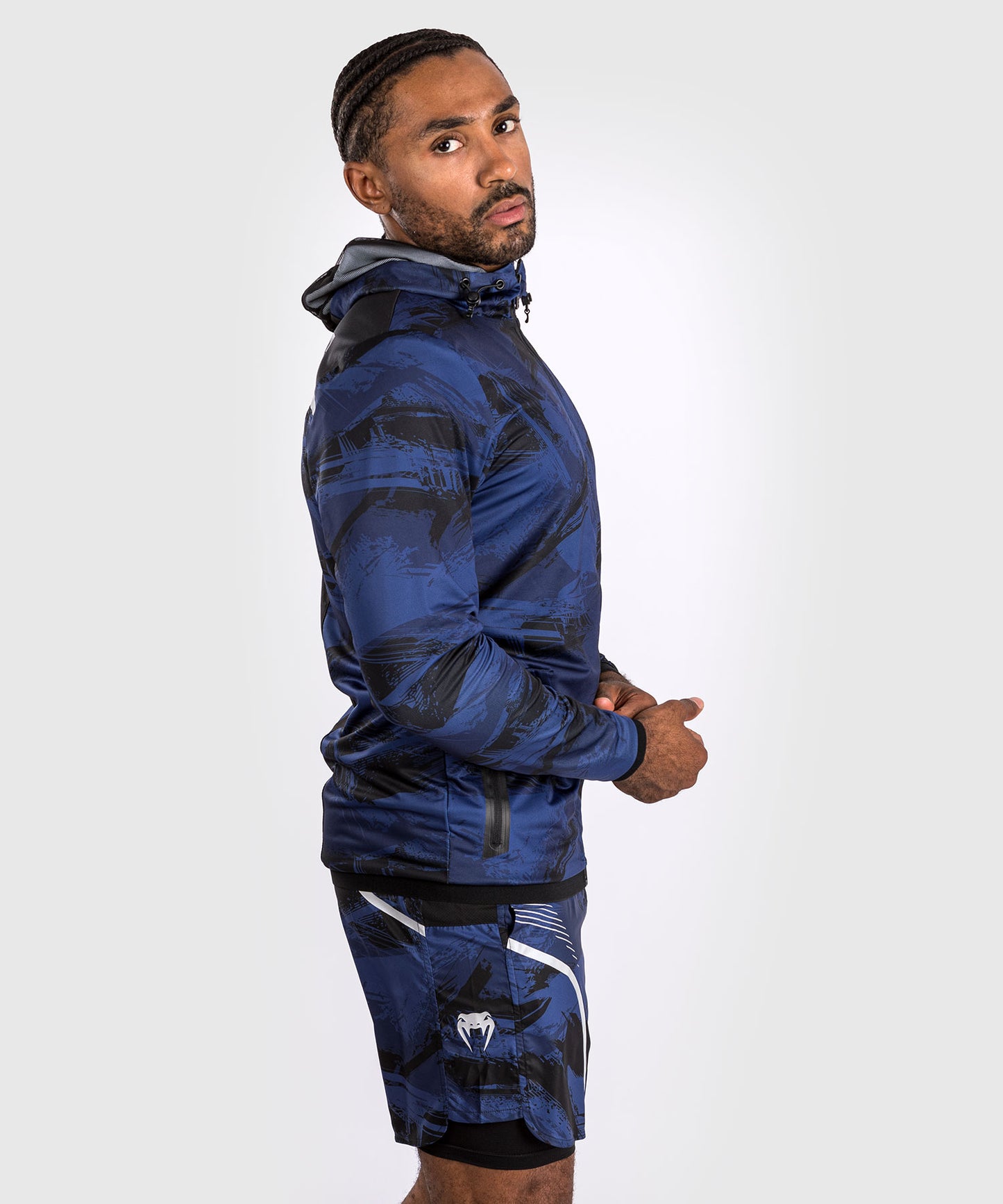 Venum Electron 3.0 Hoodie - Marineblau