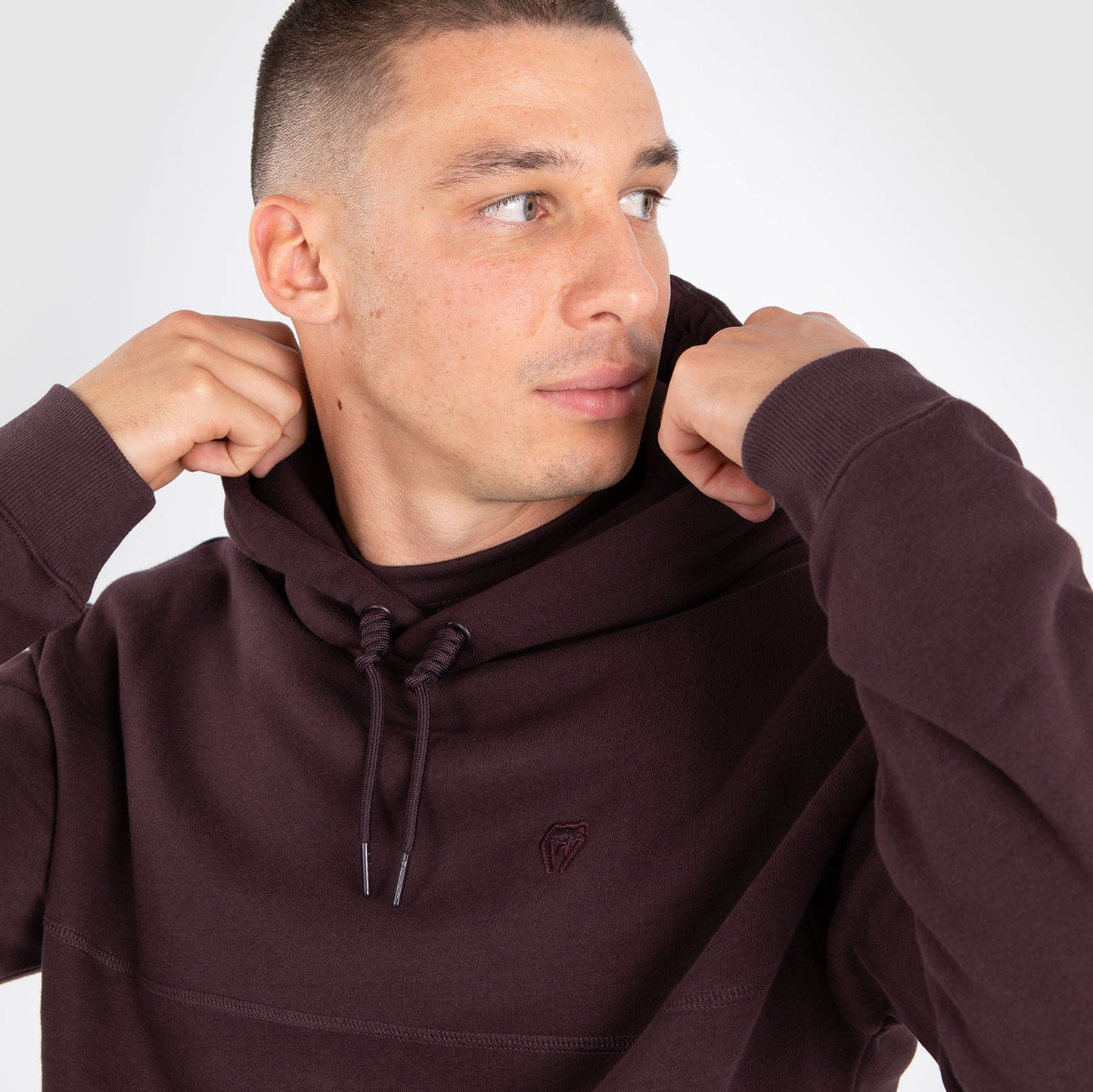 Venum Silent Power Hoodie - Dunkelbraun