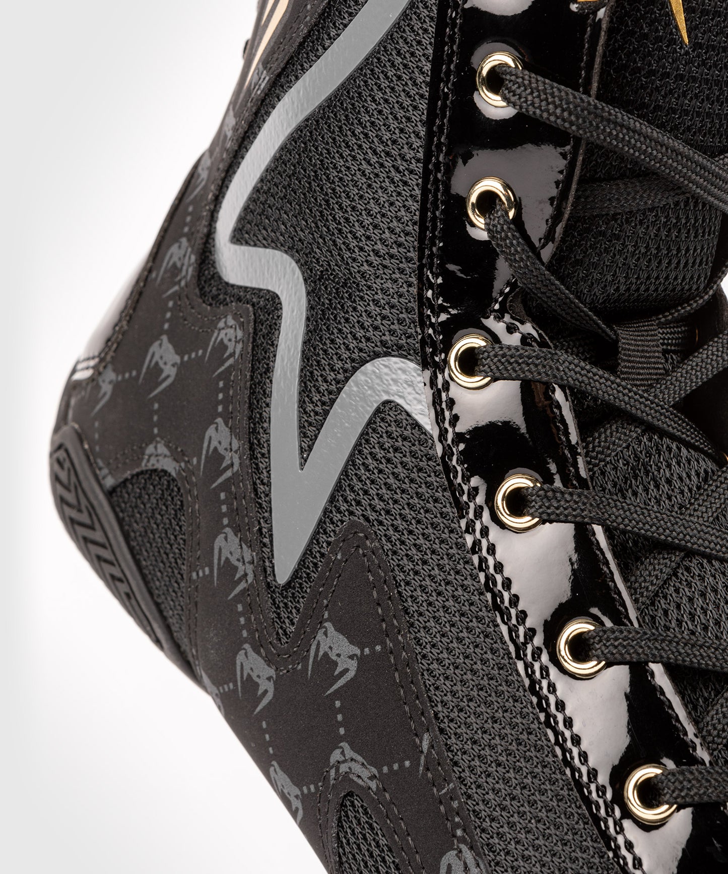 Venum Elite Evo Monogram Boxing Schuhe – Schwarz