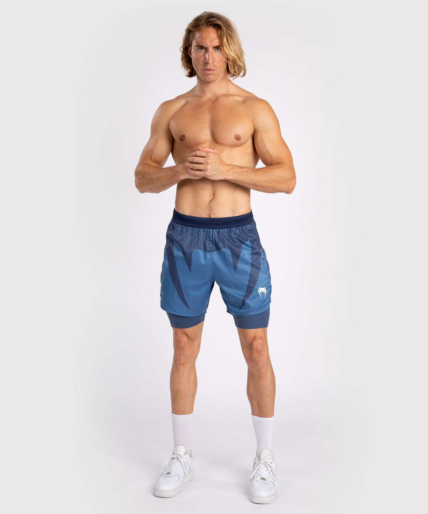 Venum Attack Herren Fightshorts - Marineblau