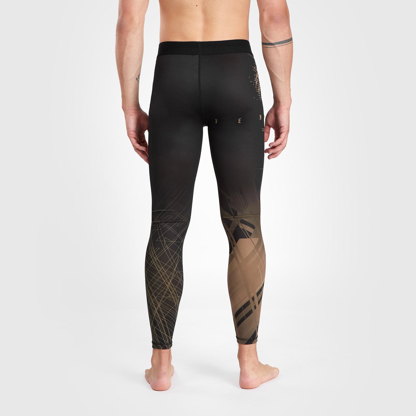 Venum Gorilla Jungle Kompressionshose - Schwarz/Sand