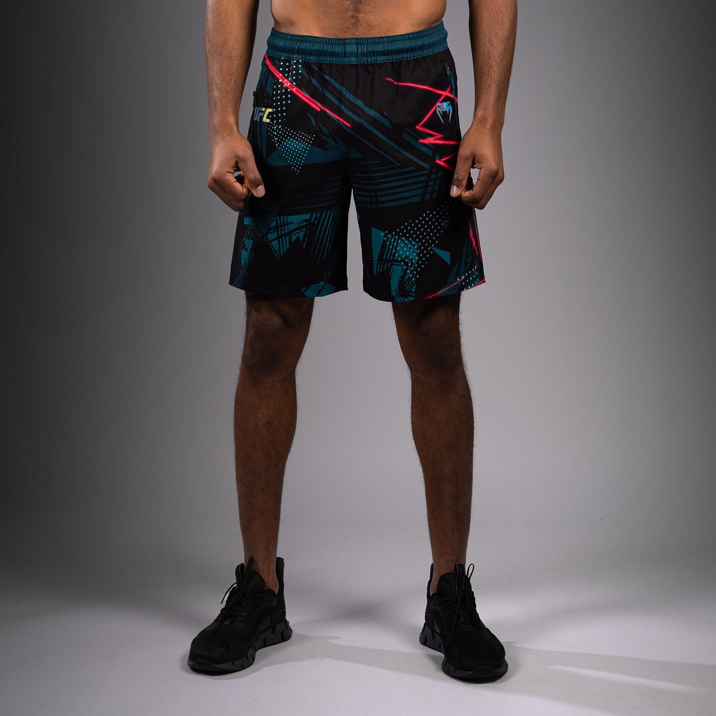 UFC Fusion By Venum Miami Edition Fight Week Performance Shorts für Männer - Schwarze