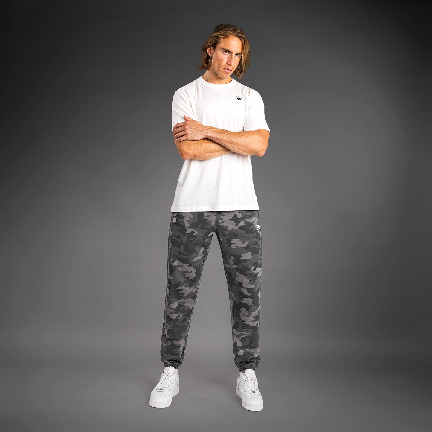 Venum Vortex XL Herren Jogginghose - Anthrazit Camo
