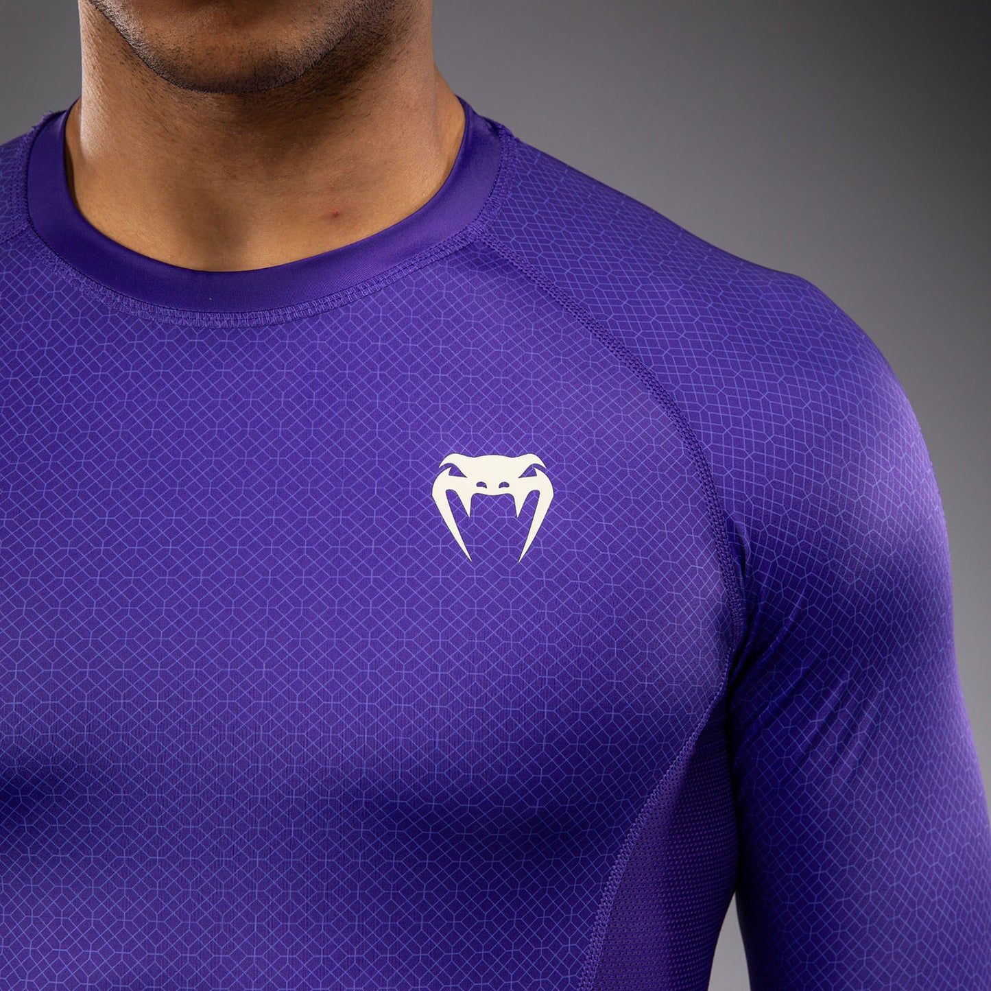 Venum x Roger Gracie Academy Langarm Rashguard - Lila