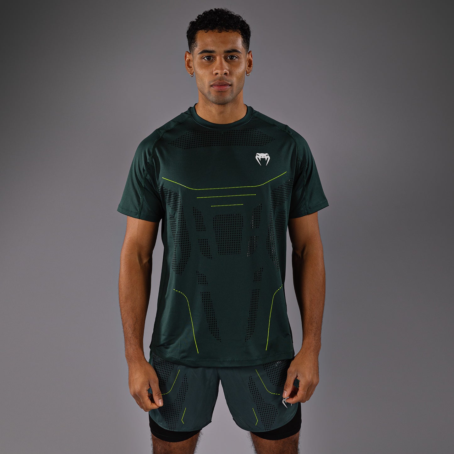Venum Technical 3.0 Dry-Tech T-Shirt - Waldgrün