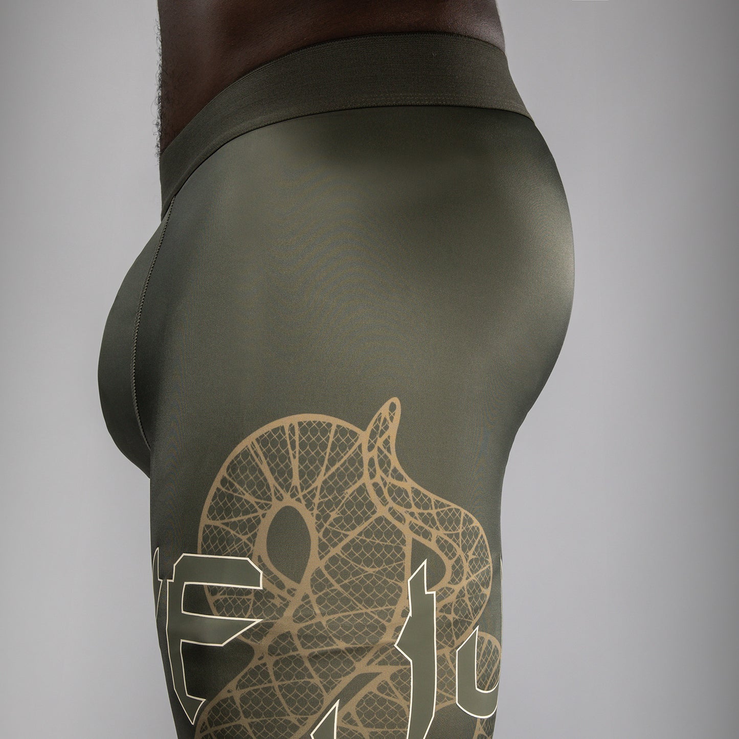 Venum Serpenti Spats – Khaki/Bronze/Ivory