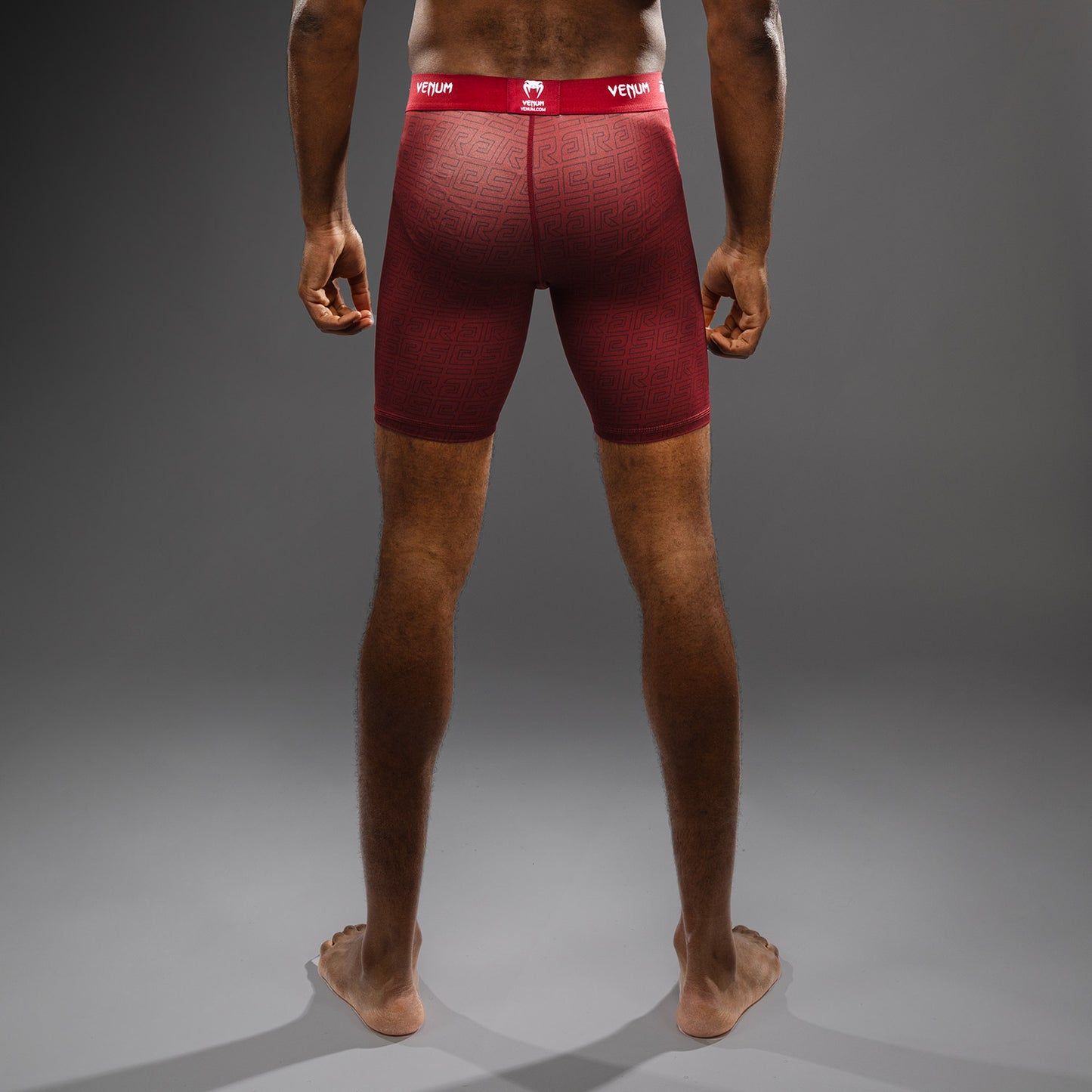 Venum x Ares Herren Vale Tudo Shorts - Burgunder