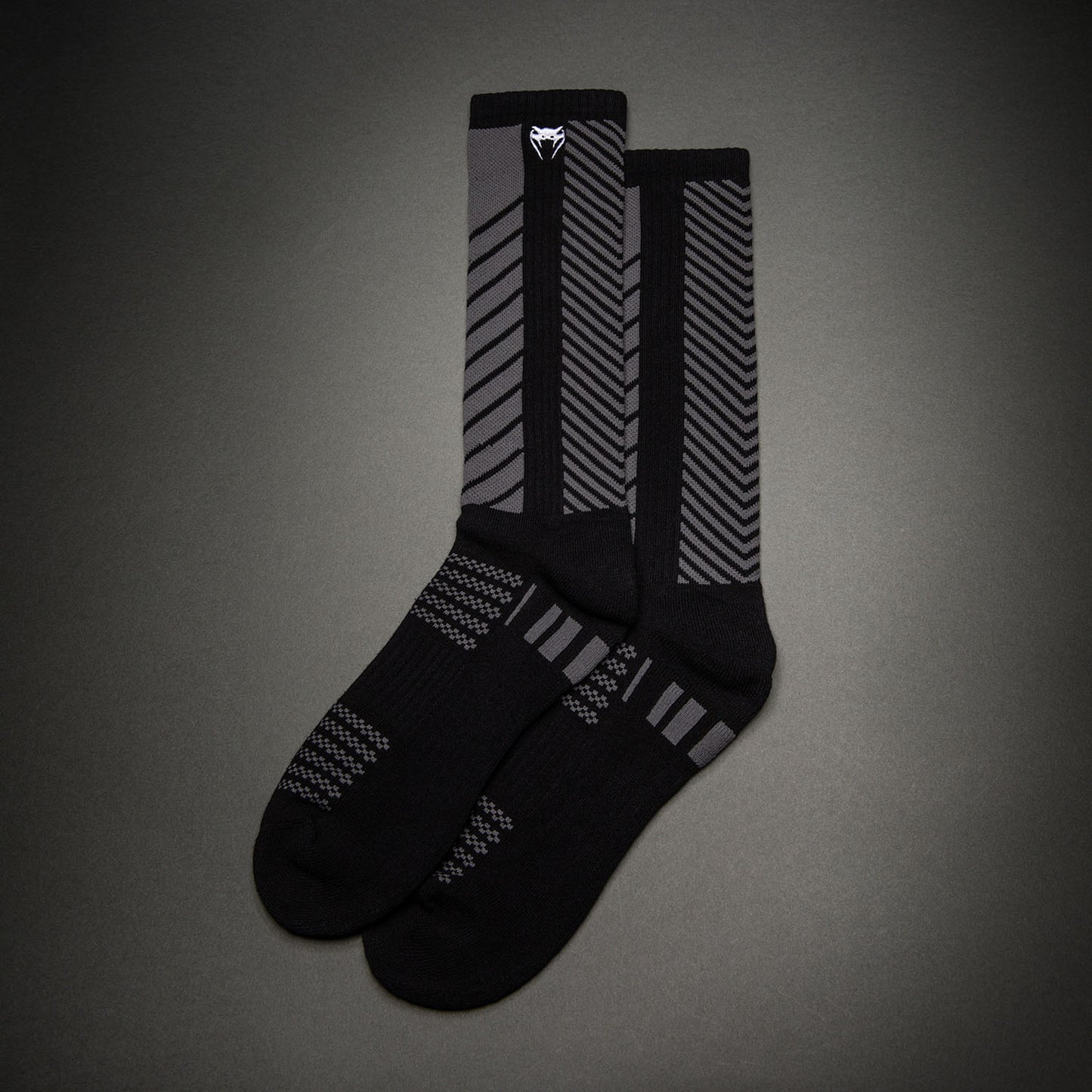 Venum Vector Crew-Socken - Schwarz/Grau