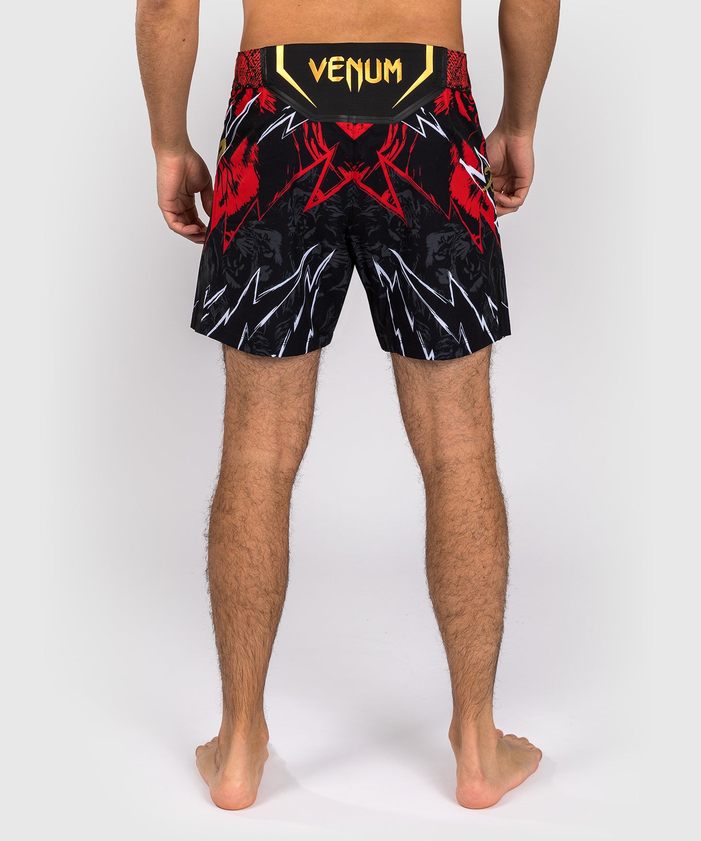 UFC Unrivaled by Venum Jon Jones Unisex Short Fit Fight Short - Rot