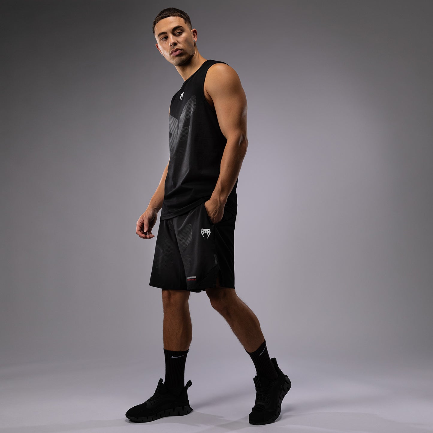 Venum Tactical XT Tank Top - Schwarz/Feuerrot