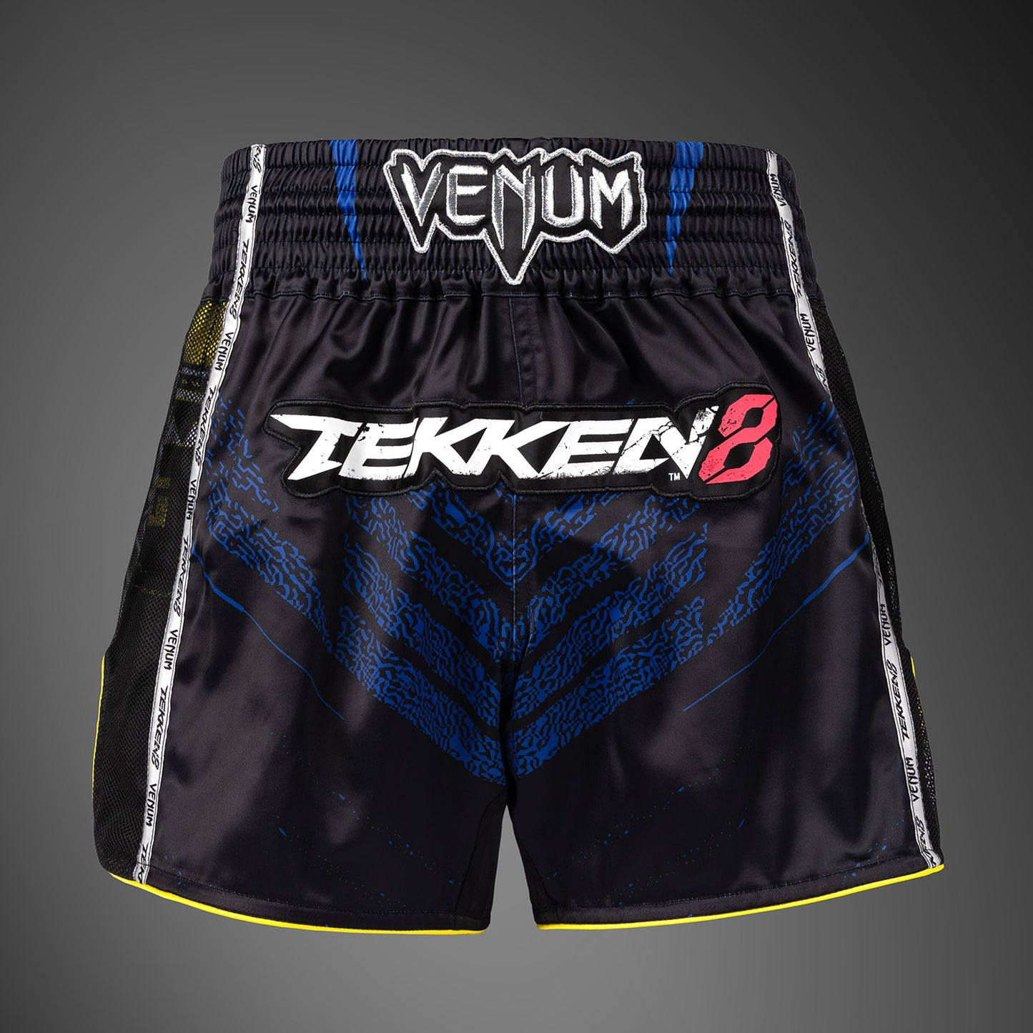 Venum x TEKKEN 8 Muay‑Thai‑Shorts - King - Schwarz/Gelb