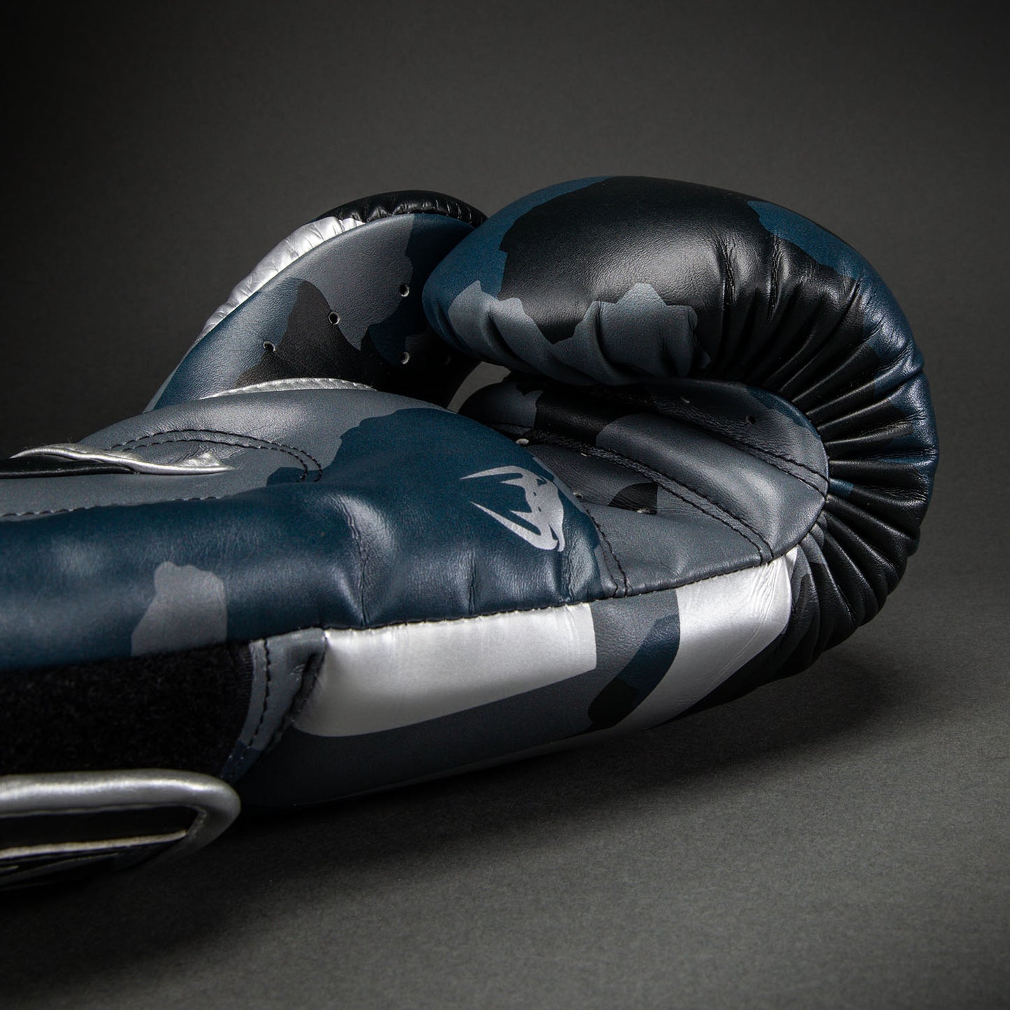 Venum Elite Boxhandschuhe - Dunkelmarineblau/Blau