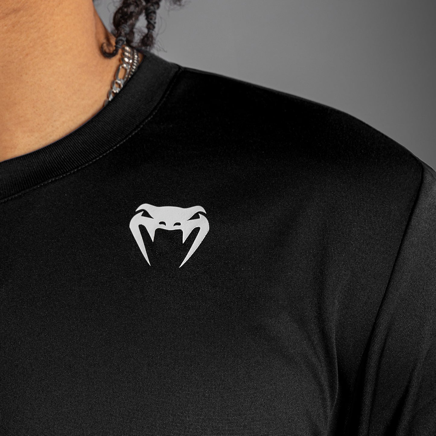 Venum Lineup Performance Kurzarm T-Shirt - Schwarz/Weiß