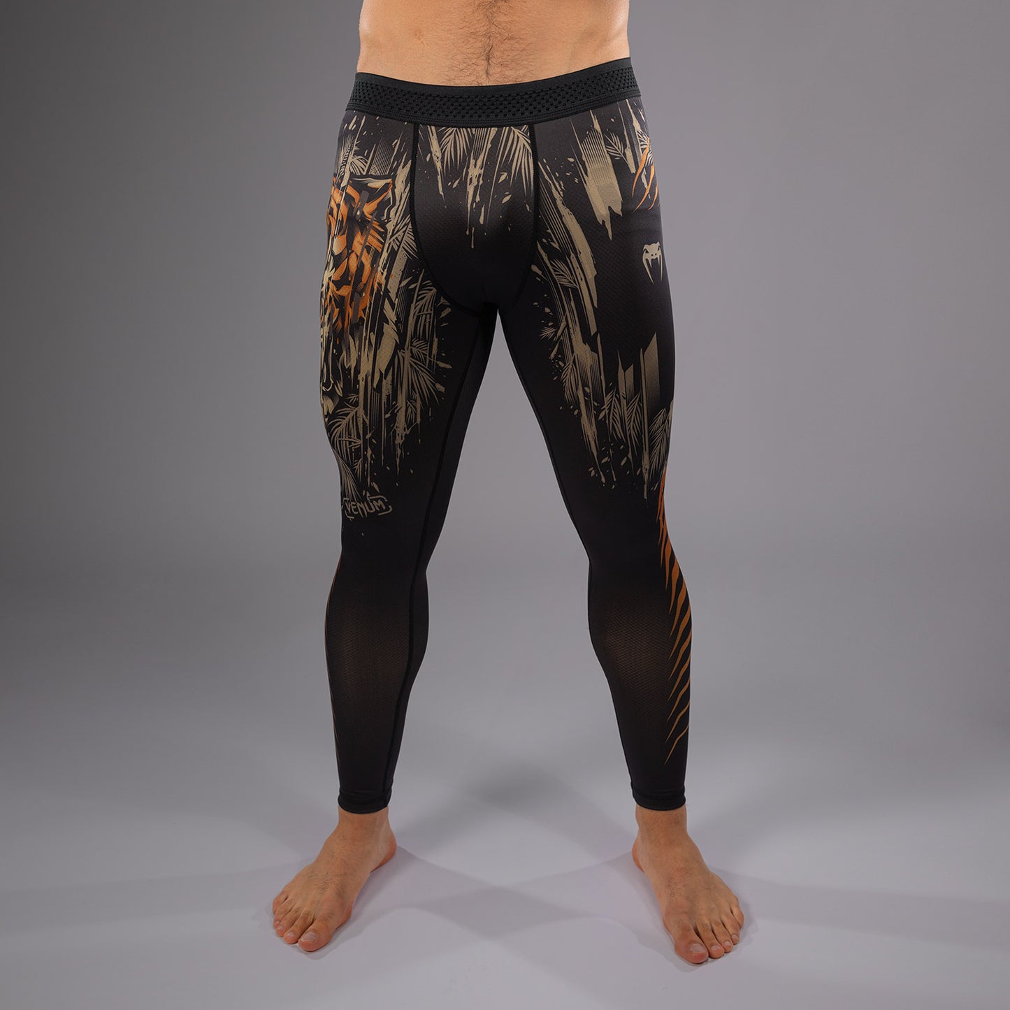 Venum Tiger Herren Spats - Schwarz/Neonorange