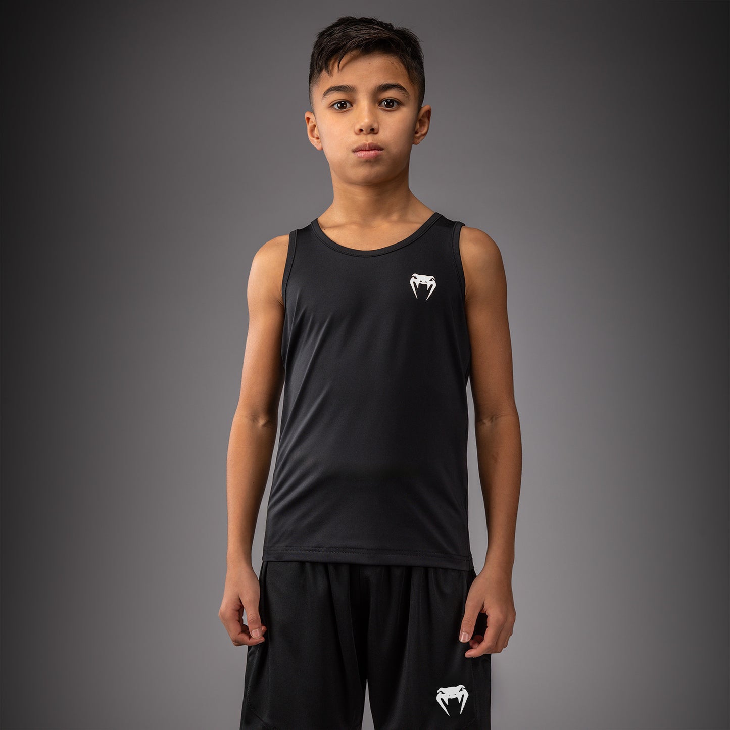 Venum Contender Tanktop Für Kinder – Schwarz/Weiß