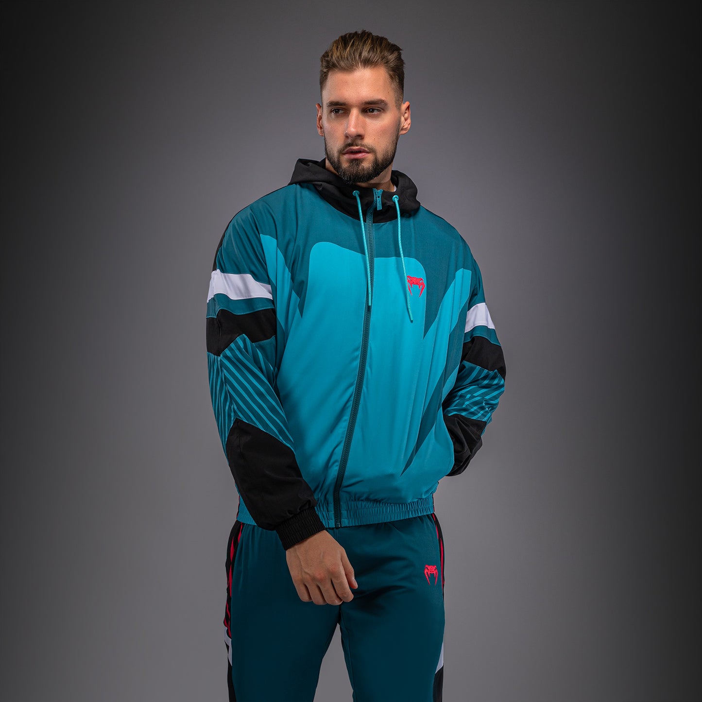 Venum Attack 90 Trainingsjacke – Miami Blau