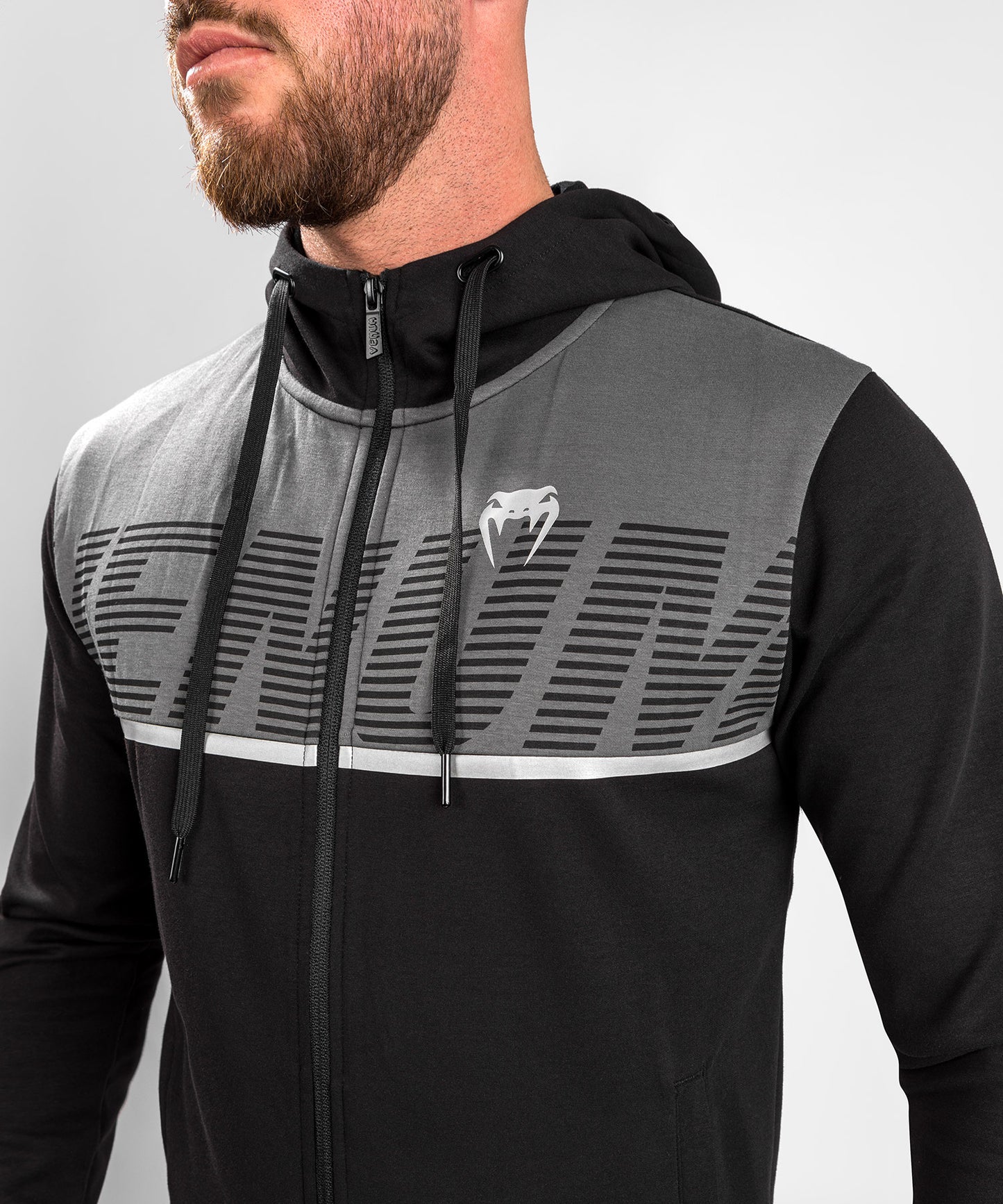 VENUM LASER ZX HOODY - SCHWARZ/GRAU