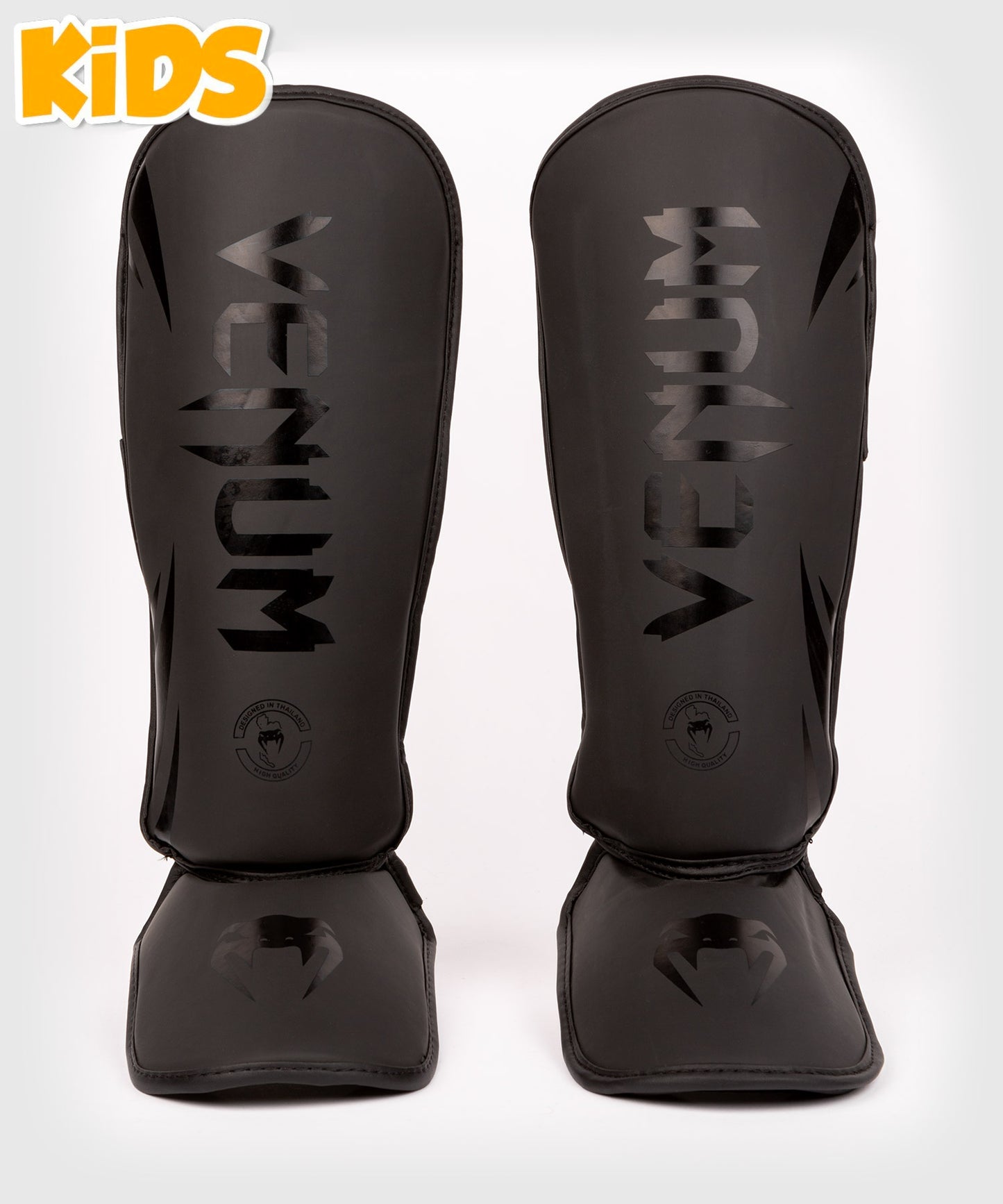 Schienbeinschoner Venum Challenger - Kinder - Schwarz/Schwarz