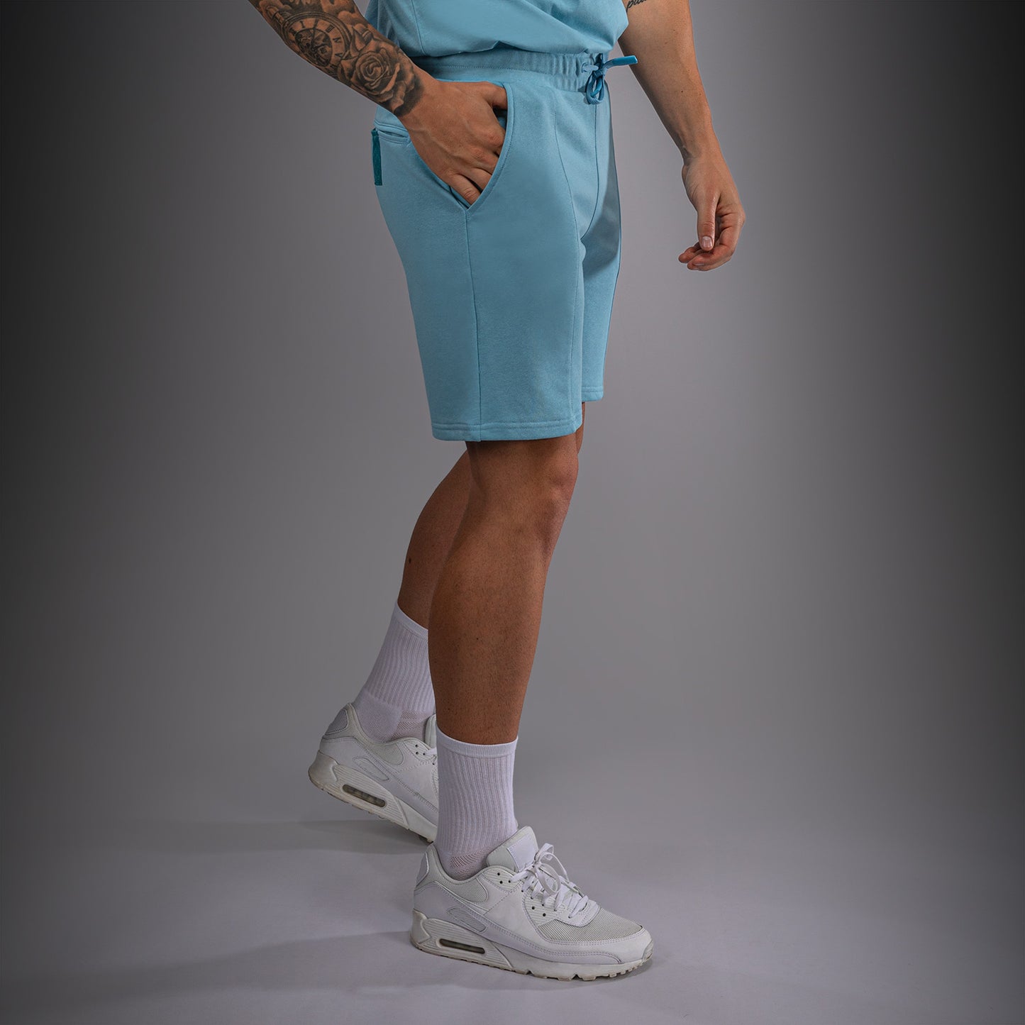 Venum Contender Fleece Shorts aus Baumwolle – Türkis
