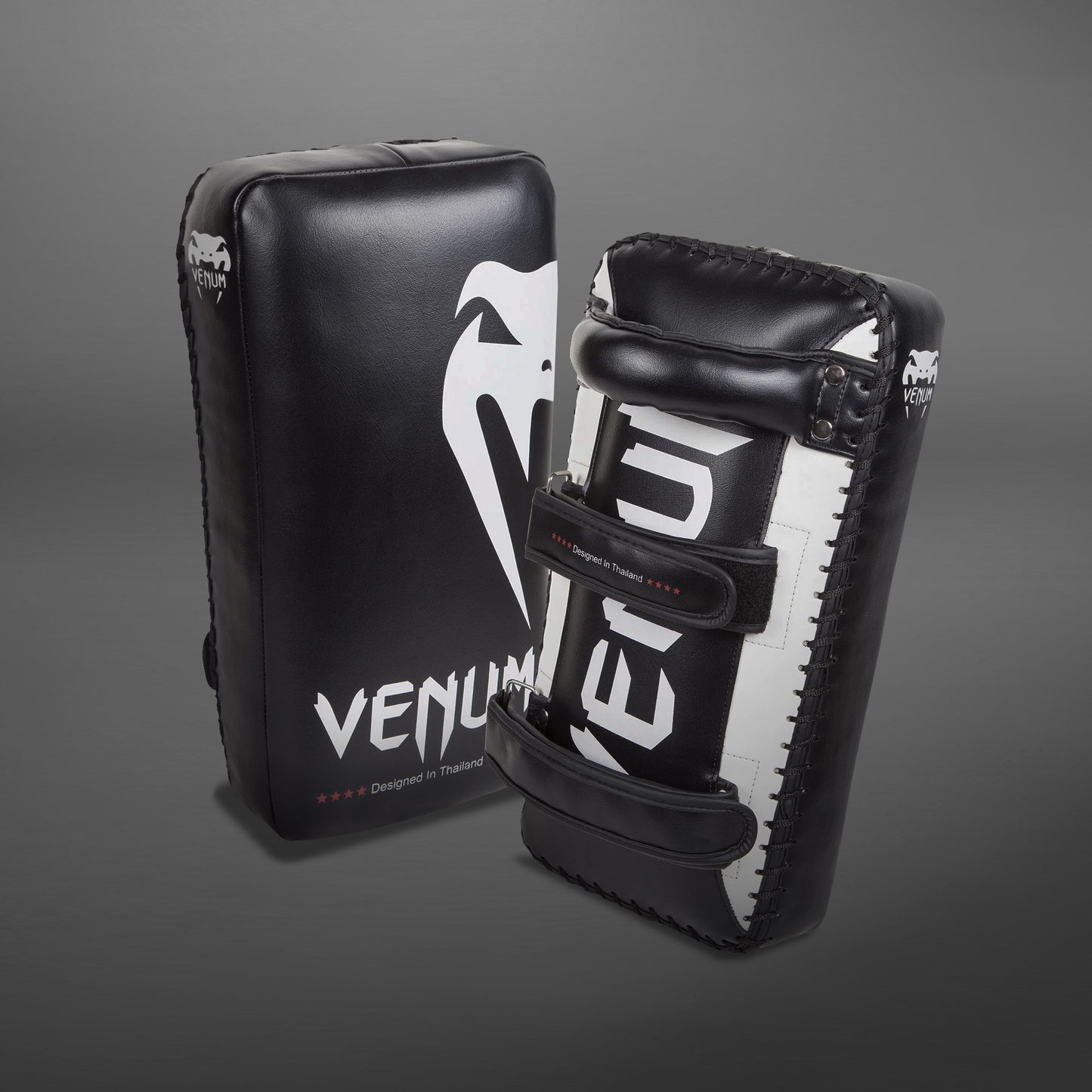 Venum Giant Kick Pads - Schwarz/Ice (Paar)