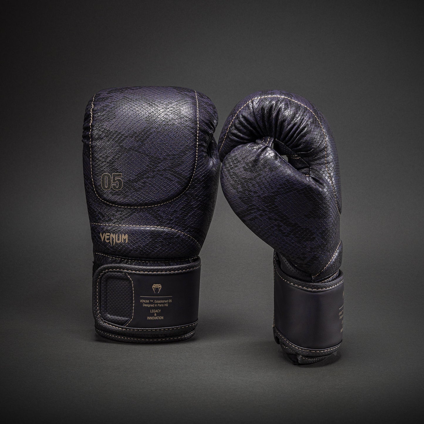 Venum Impact Evo Scales Boxhandschuhe – Dunkellila