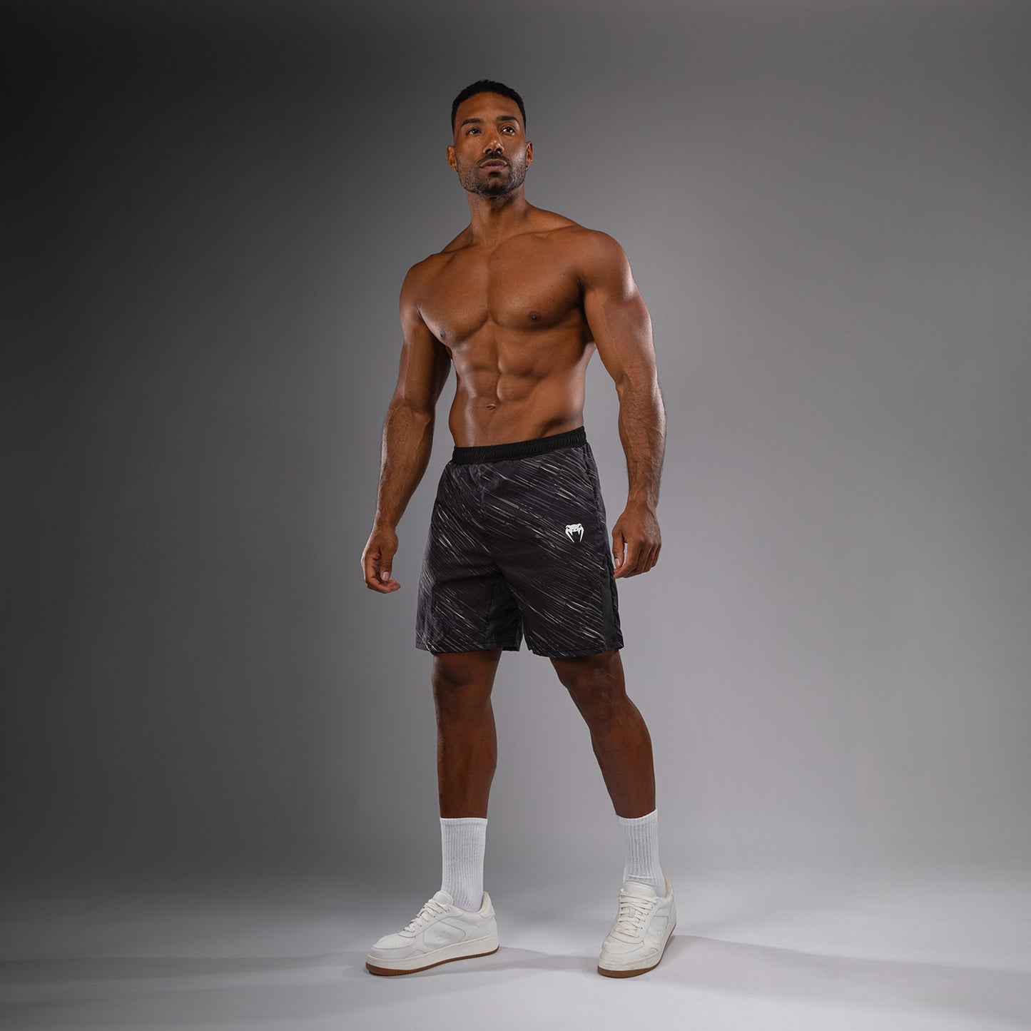 Venum Rapid Trainingsshorts - Schwarz/Sturmgrau