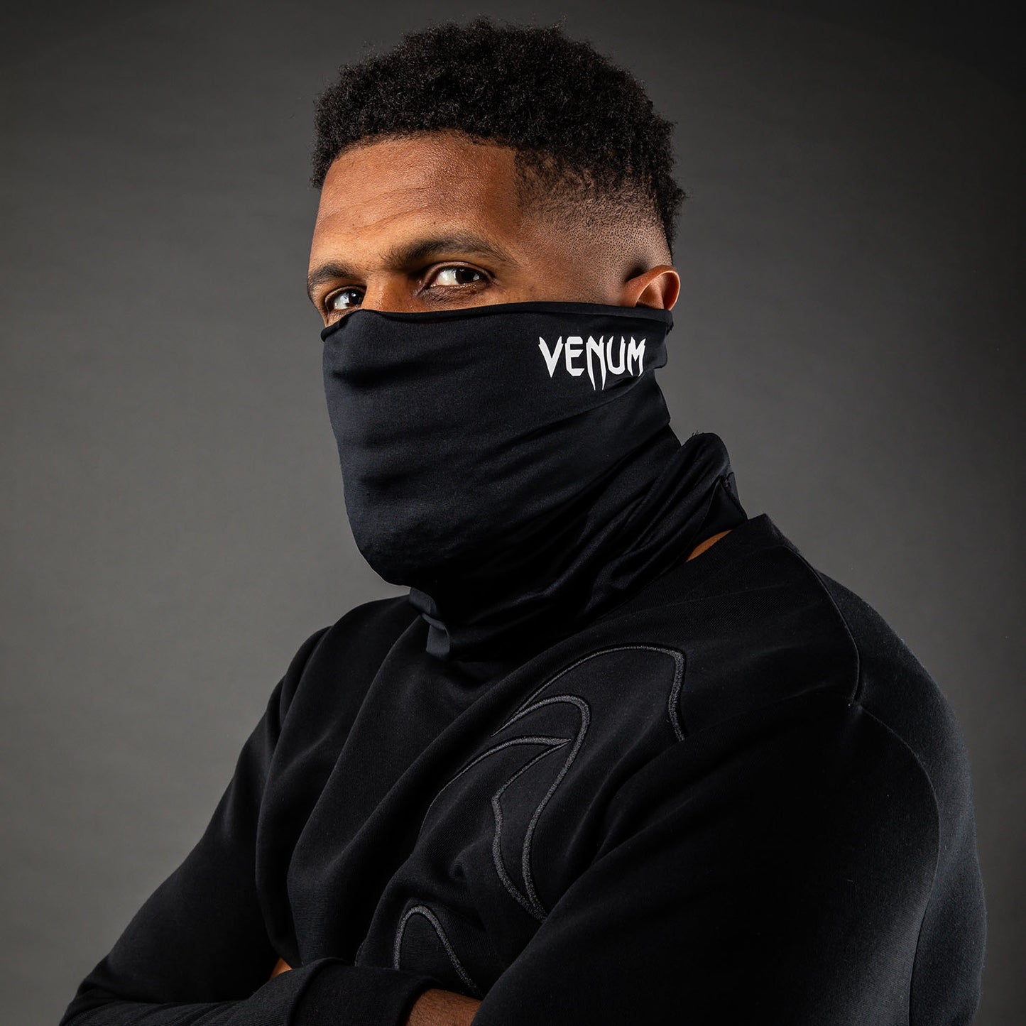 Venum MX Basics Nackenwärmer - Schwarz/Weiß