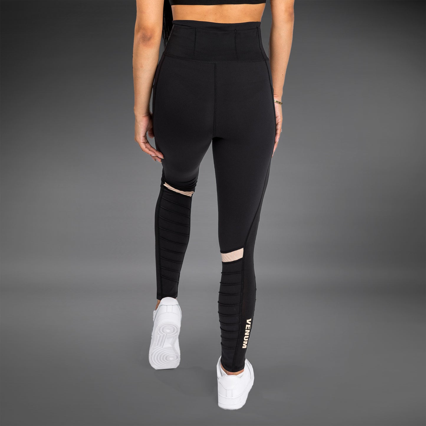 Venum Moto Leggings - Schwarz/Sand