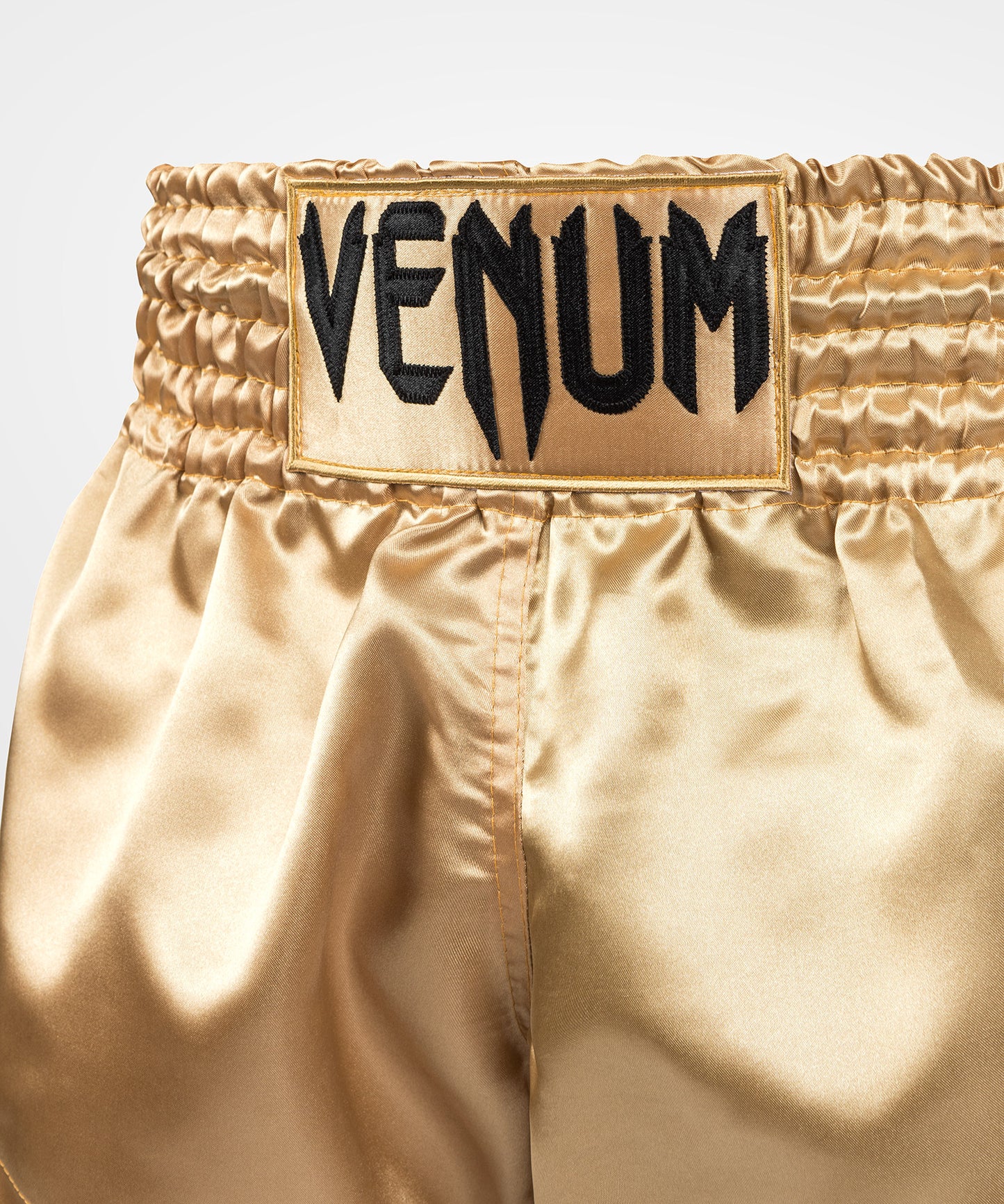 Venum Klassische Thai-Boxshorts Gold/Schwarz