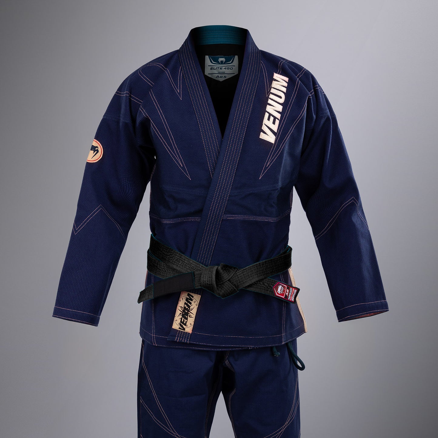 Venum Elite 5.0 - 450 - Brasilian Jiu Jitsu Gi - Marine