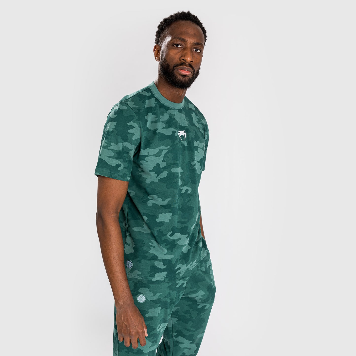 Venum Vortex XL Herren T-Shirt - Türkis Camo