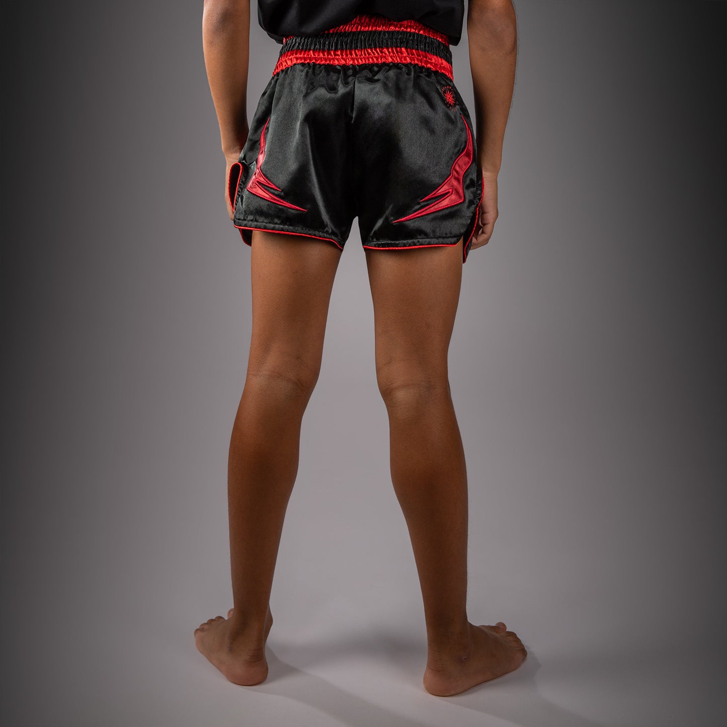 Venum Attack Muay Thai-Shorts - Schwarz/Rot