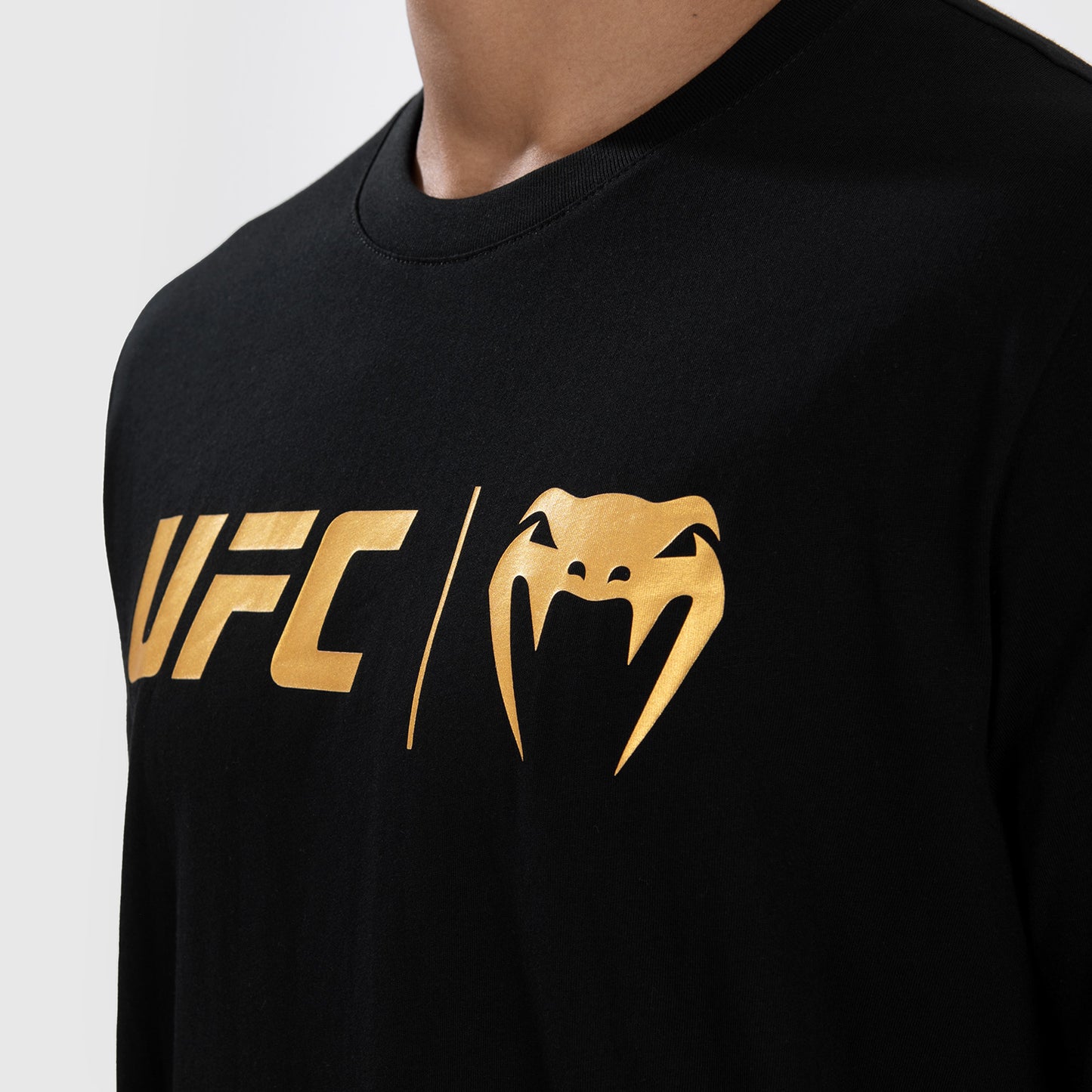 UFC Venum Classic T-Shirt - Schwarz/Gold